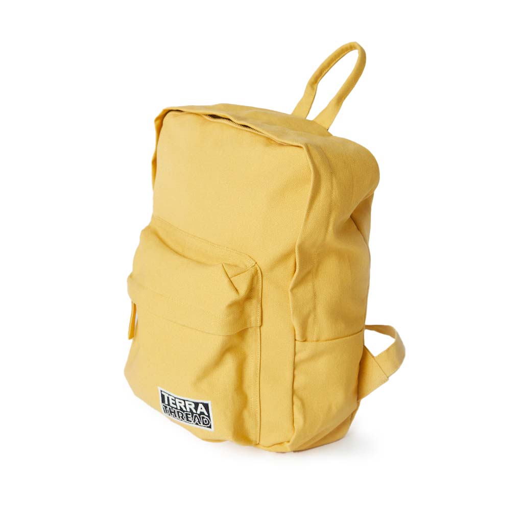 Mustard yellow mini backpack best sale