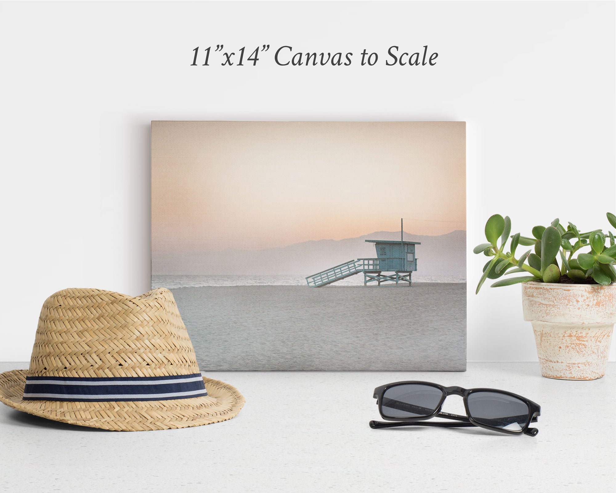 11x14 California Canvas Print (Choose from 10+ Designs)