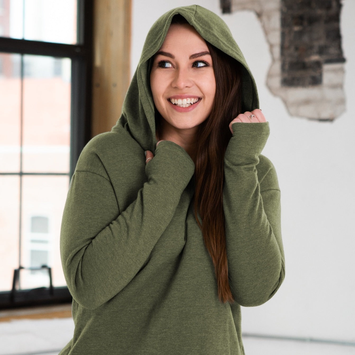 Ladies Fleece Weekender Hoodie