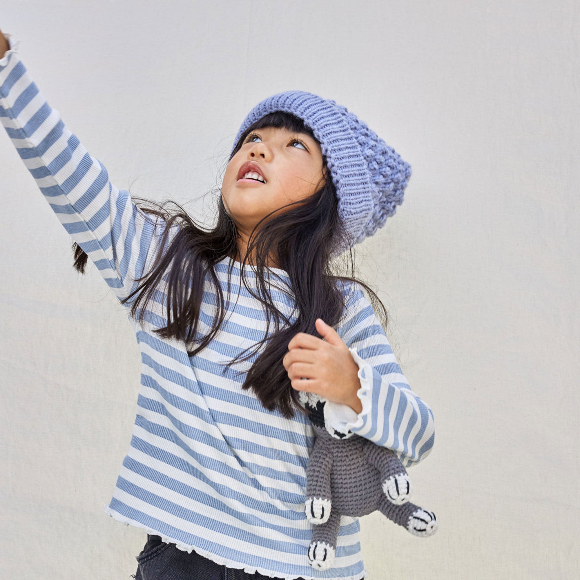 Abby Beanie - an Adorable Handknit Pom Beanie