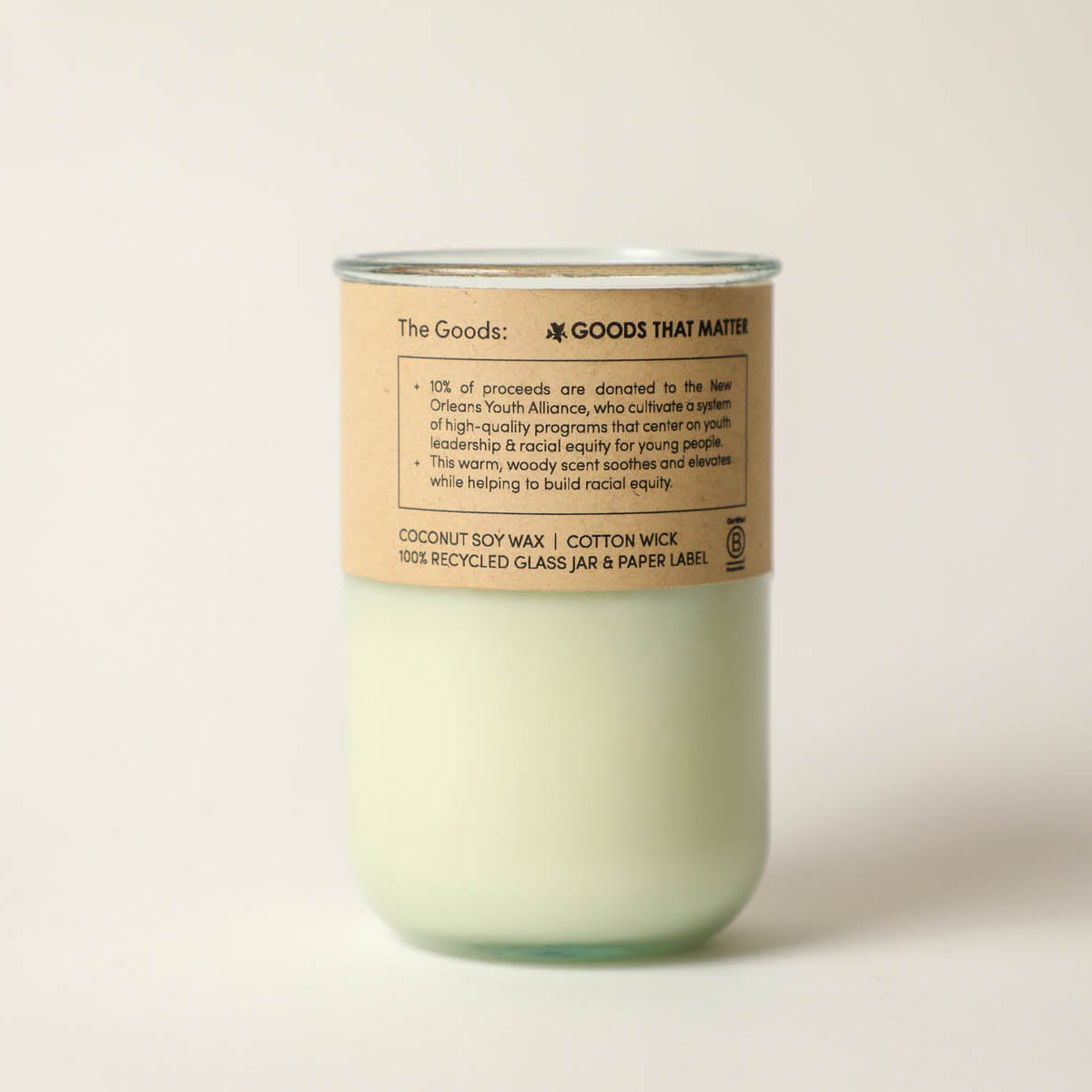 Action Candle for Good - warm and smoky scent