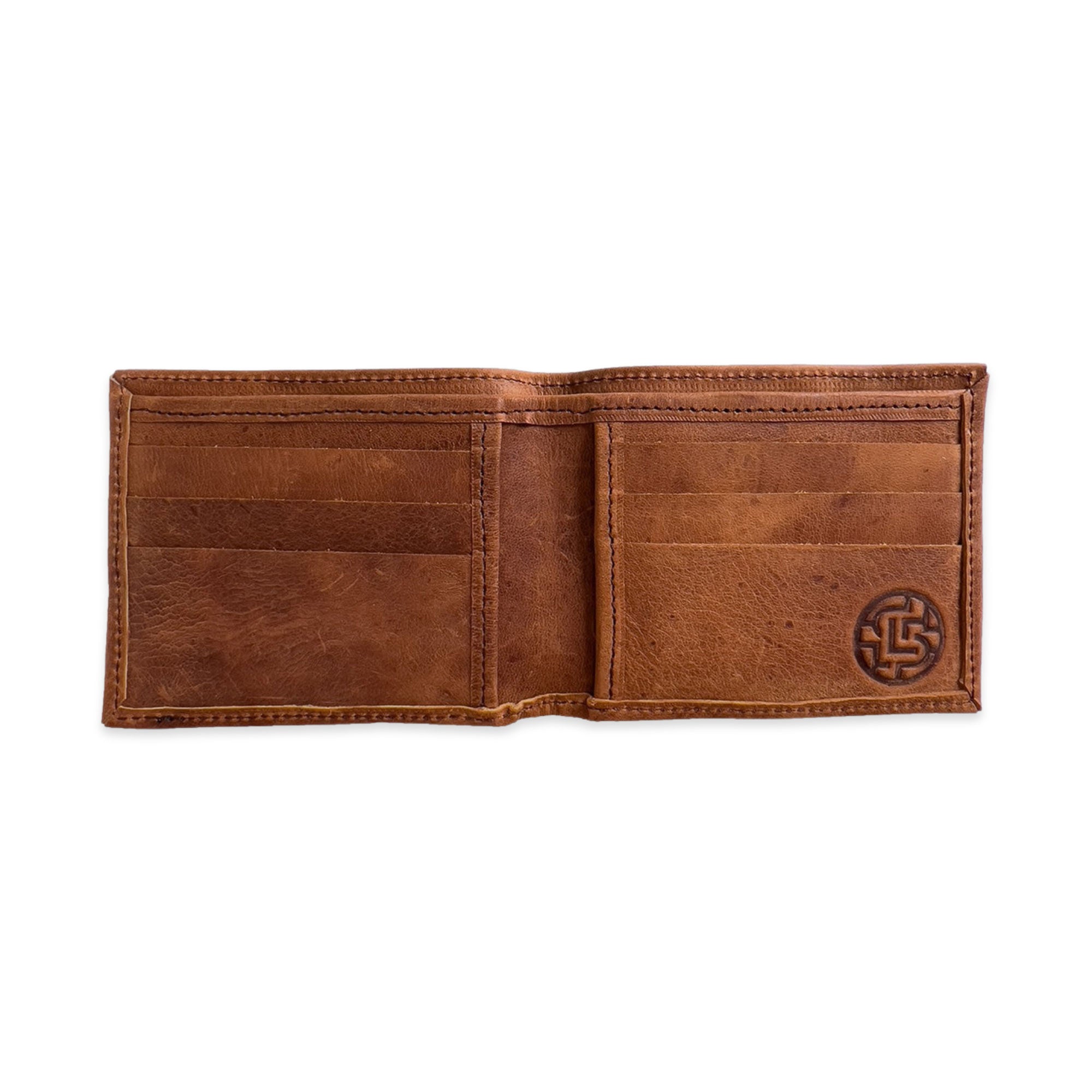 Vivaldi Chocolate Small Bi-fold Soft on sale Leather Wallet