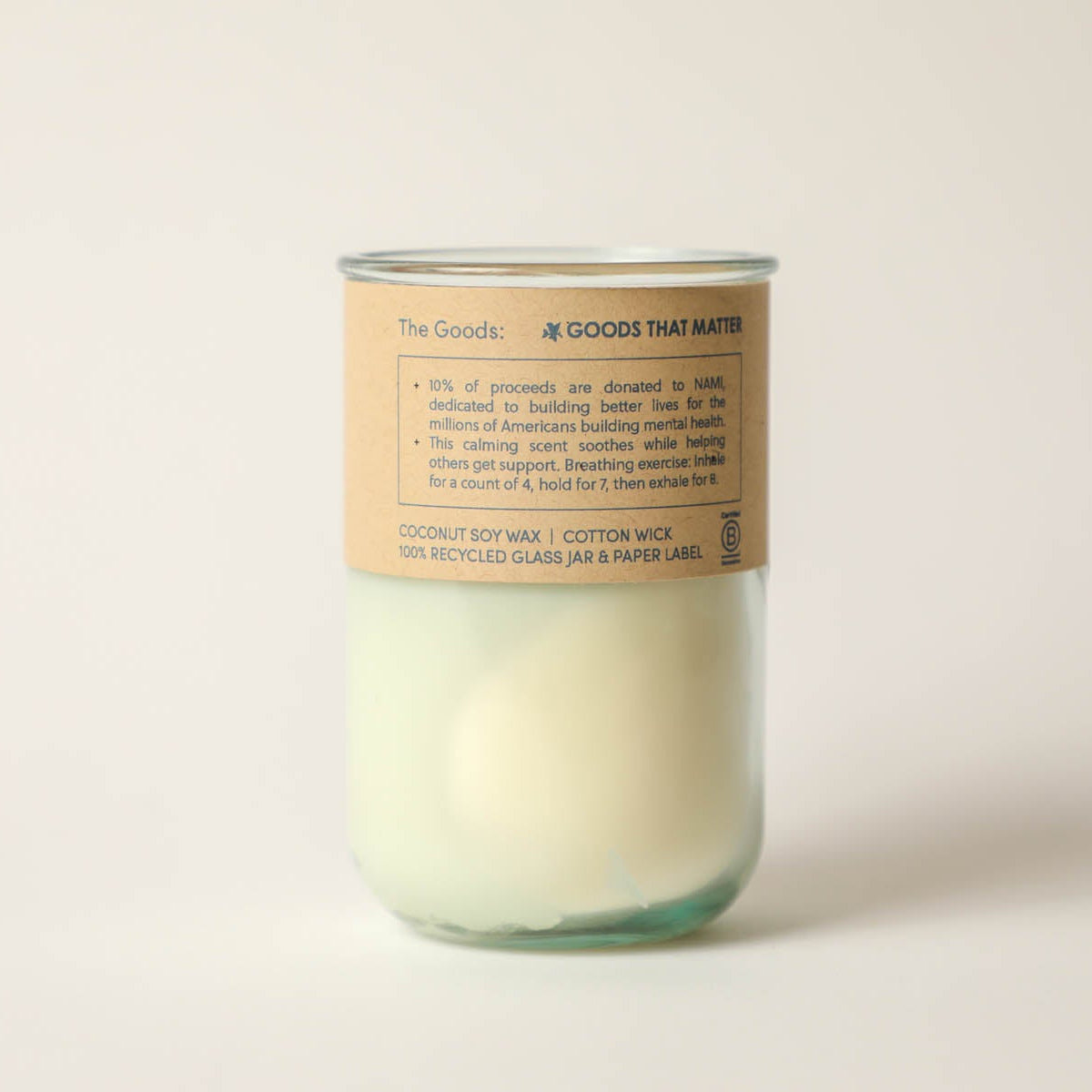 Breathe Candle - Lavender scented candle that soothes while raising funds for Mental Health.