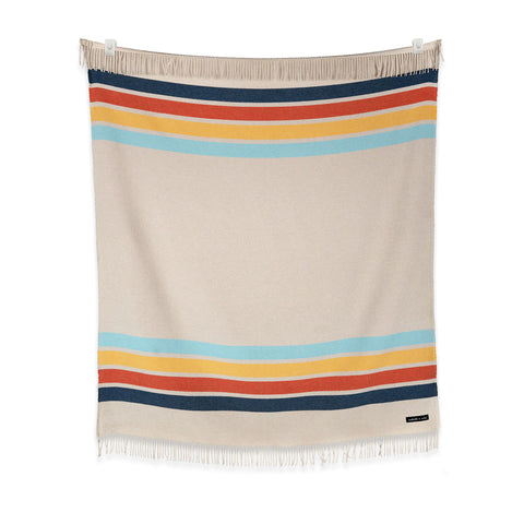 Camp Coast Blanket | Nostalgic, Cozy, Comfortable Blanket for Camping