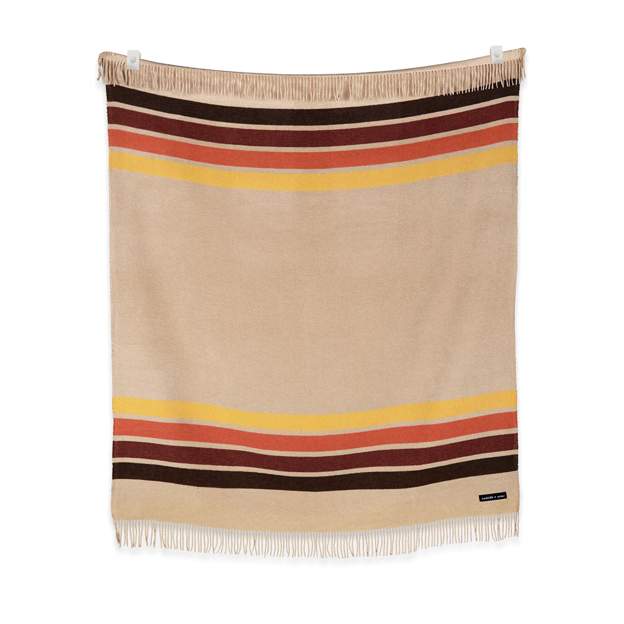 Camp Desert Blanket | Nostalgic, Cozy, Comfortable Blanket for Camping