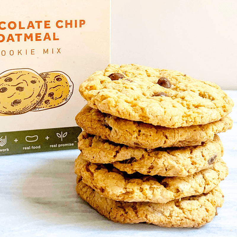 Chocolate Chip Oatmeal Cookie Mix, Case of 10