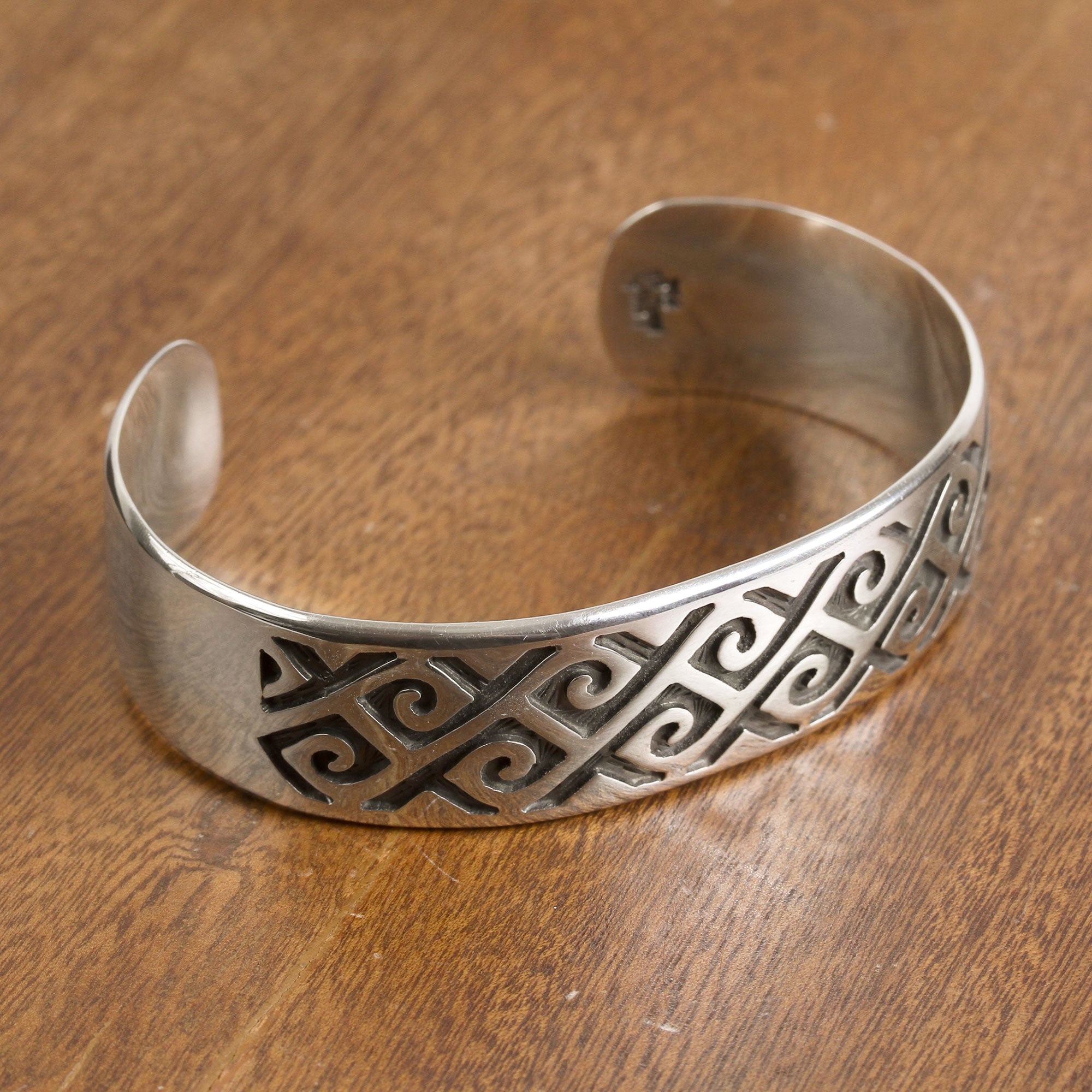 Mexican Sterling Cuff Bracelet sold