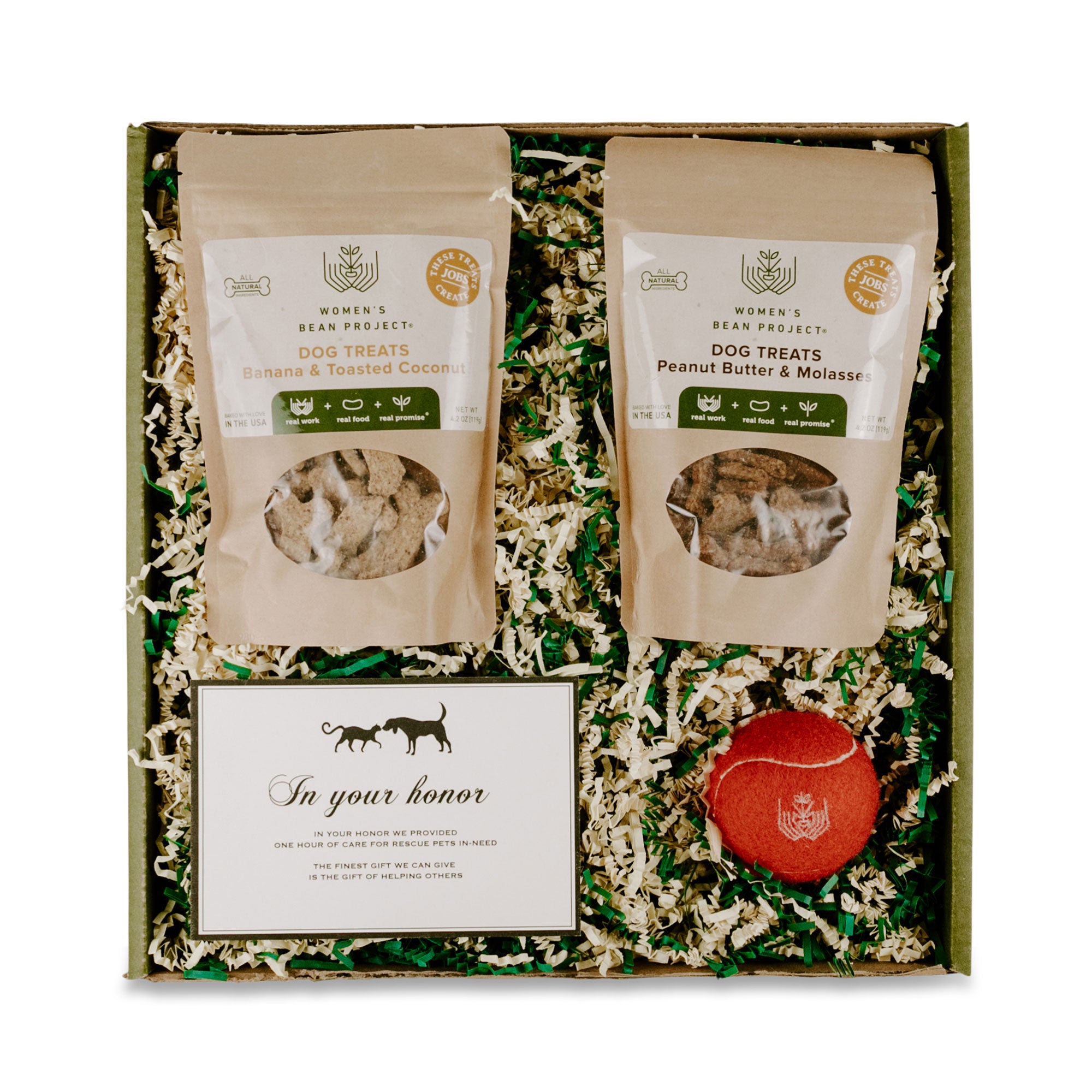 Dog Treats & Care Box