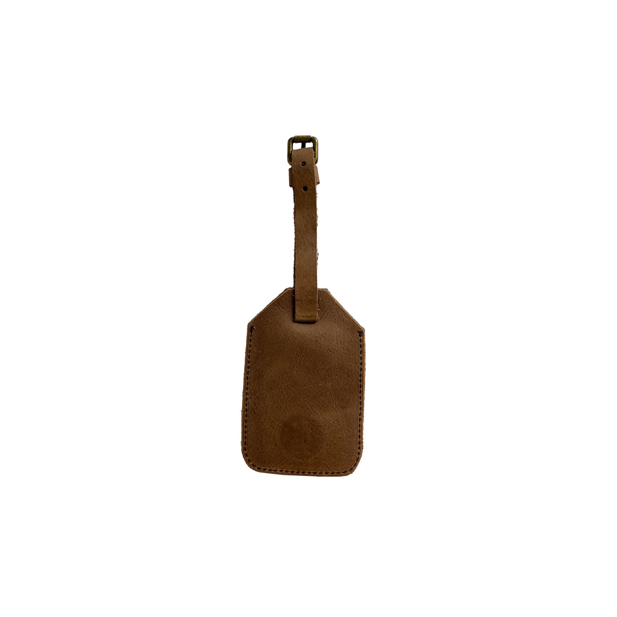 Explorer Luggage Tag in Stone - Handmade Travel Accessories