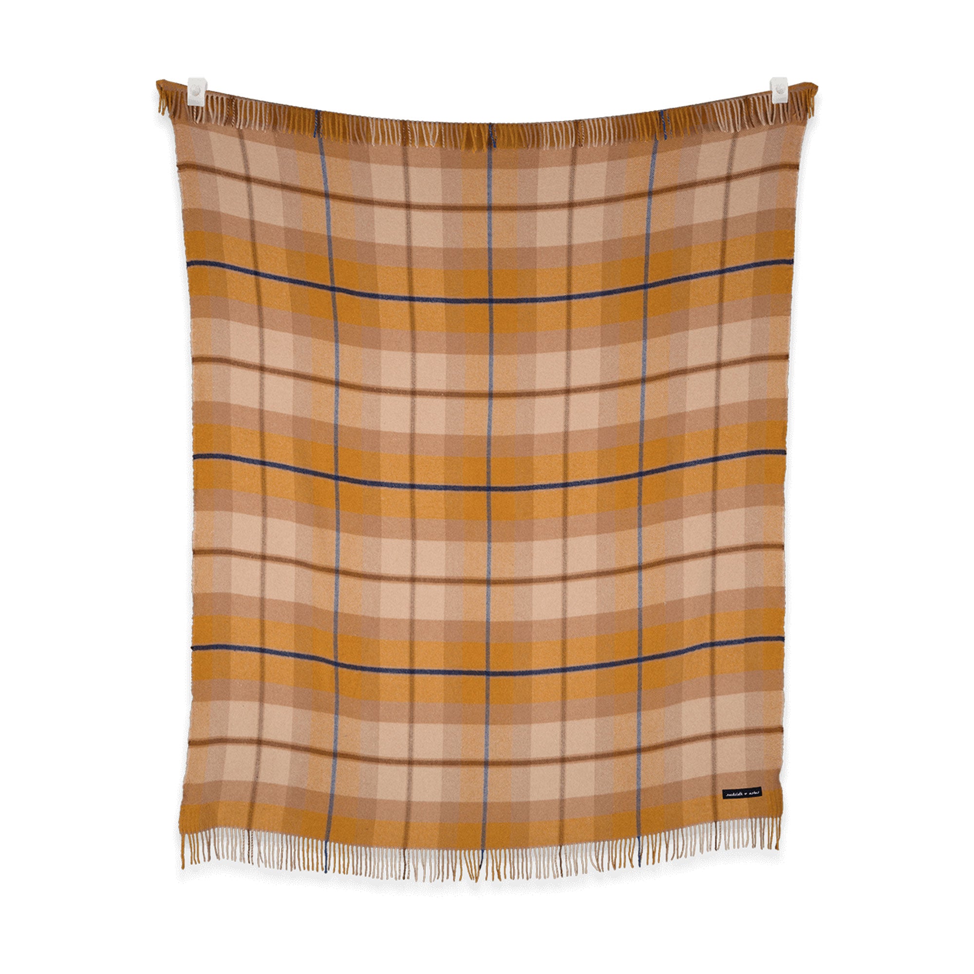 Folk Amber Blanket - timeless traditional design