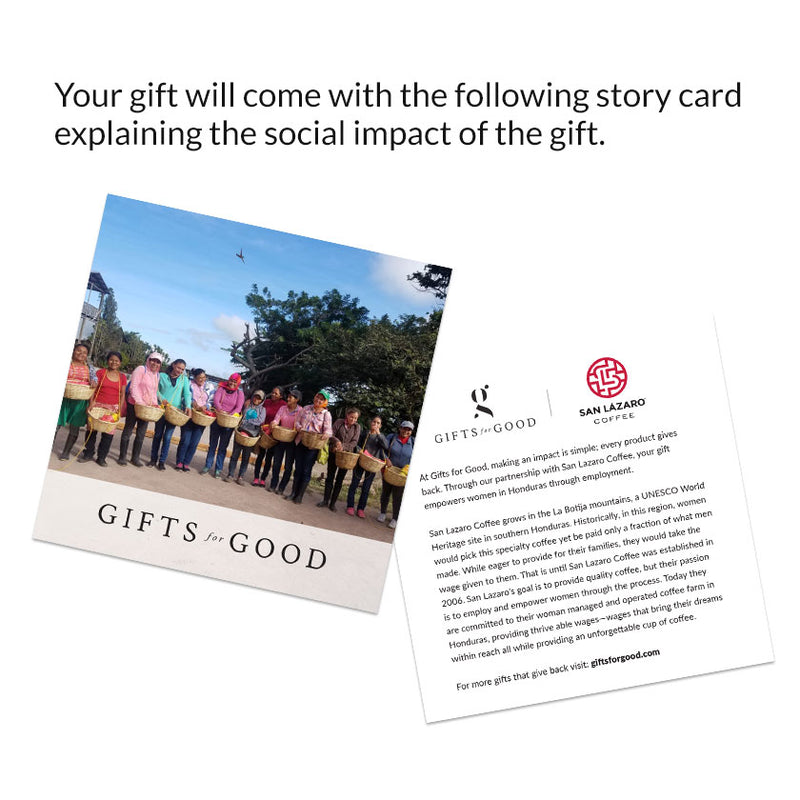 The impact of purchasing or gifting the On the Go Gift Set