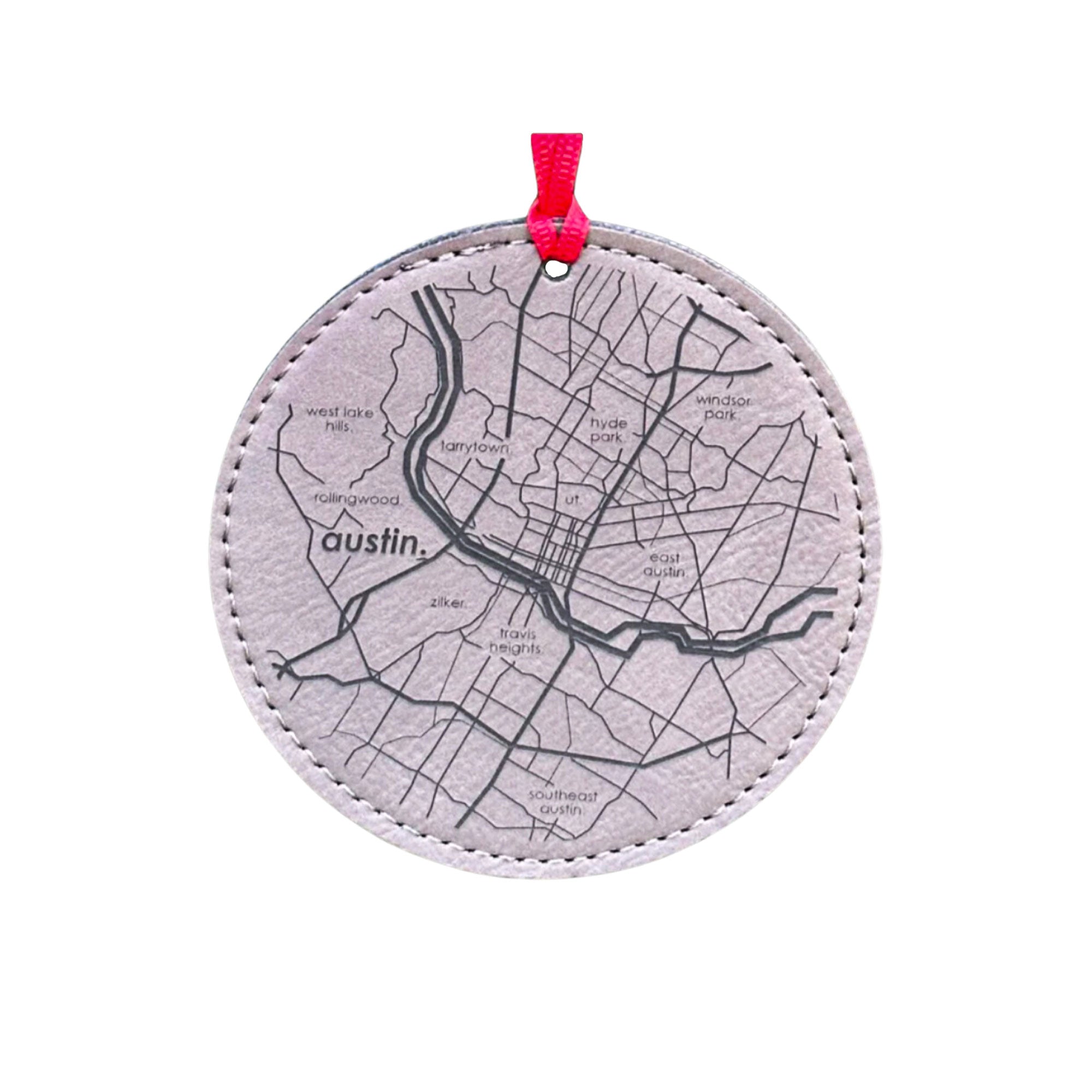 Home Town Map Ornament