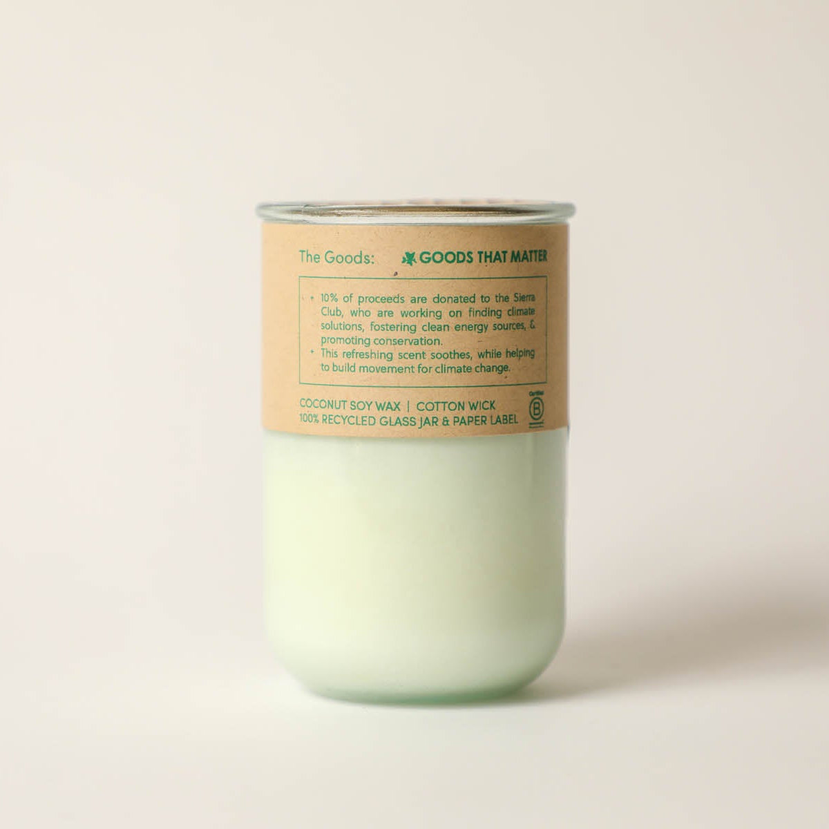 Hope Candle - a soothing Rosemary Mint scented candle