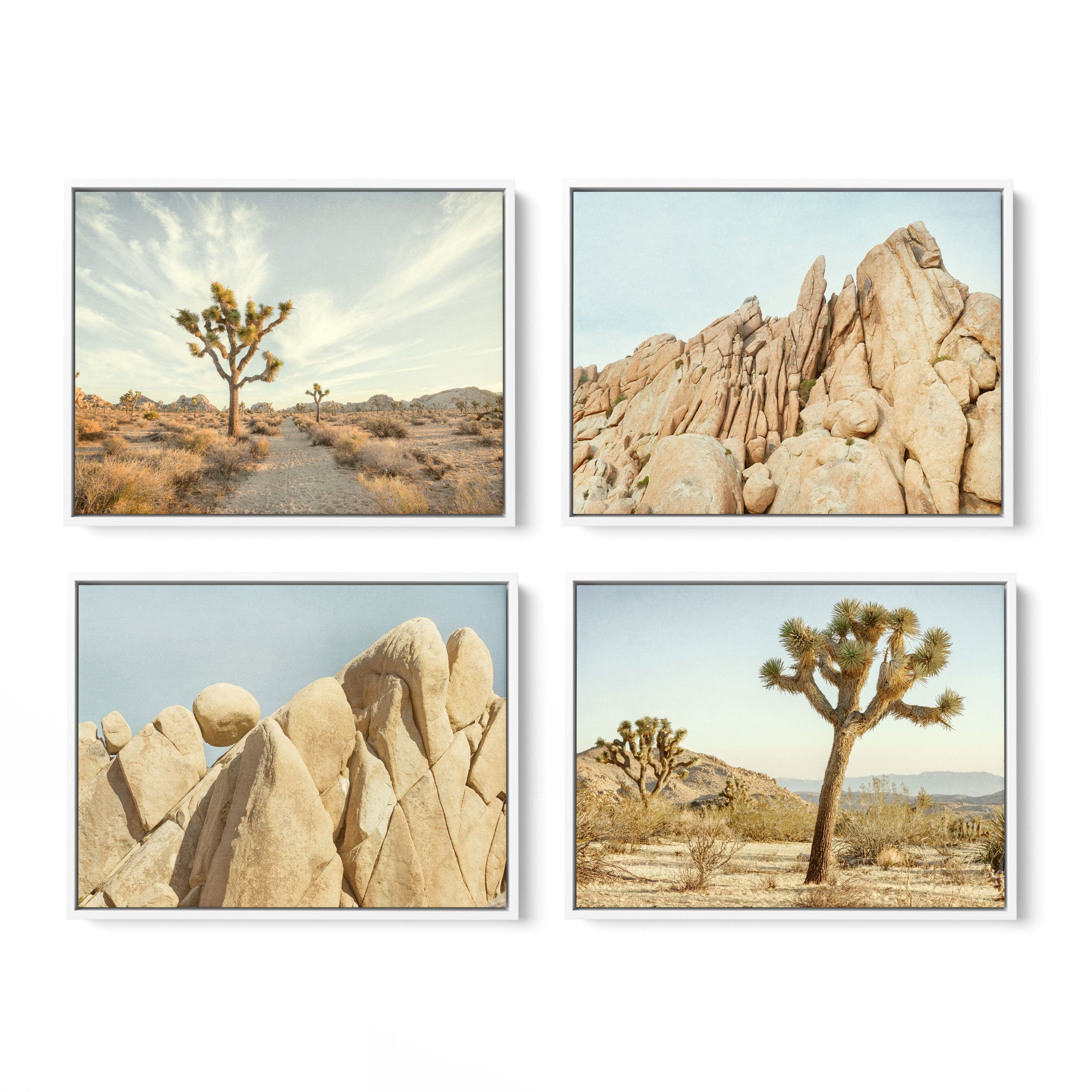 Set of 4 Framed Canvas 24x30 (Choose from multiple combinations)