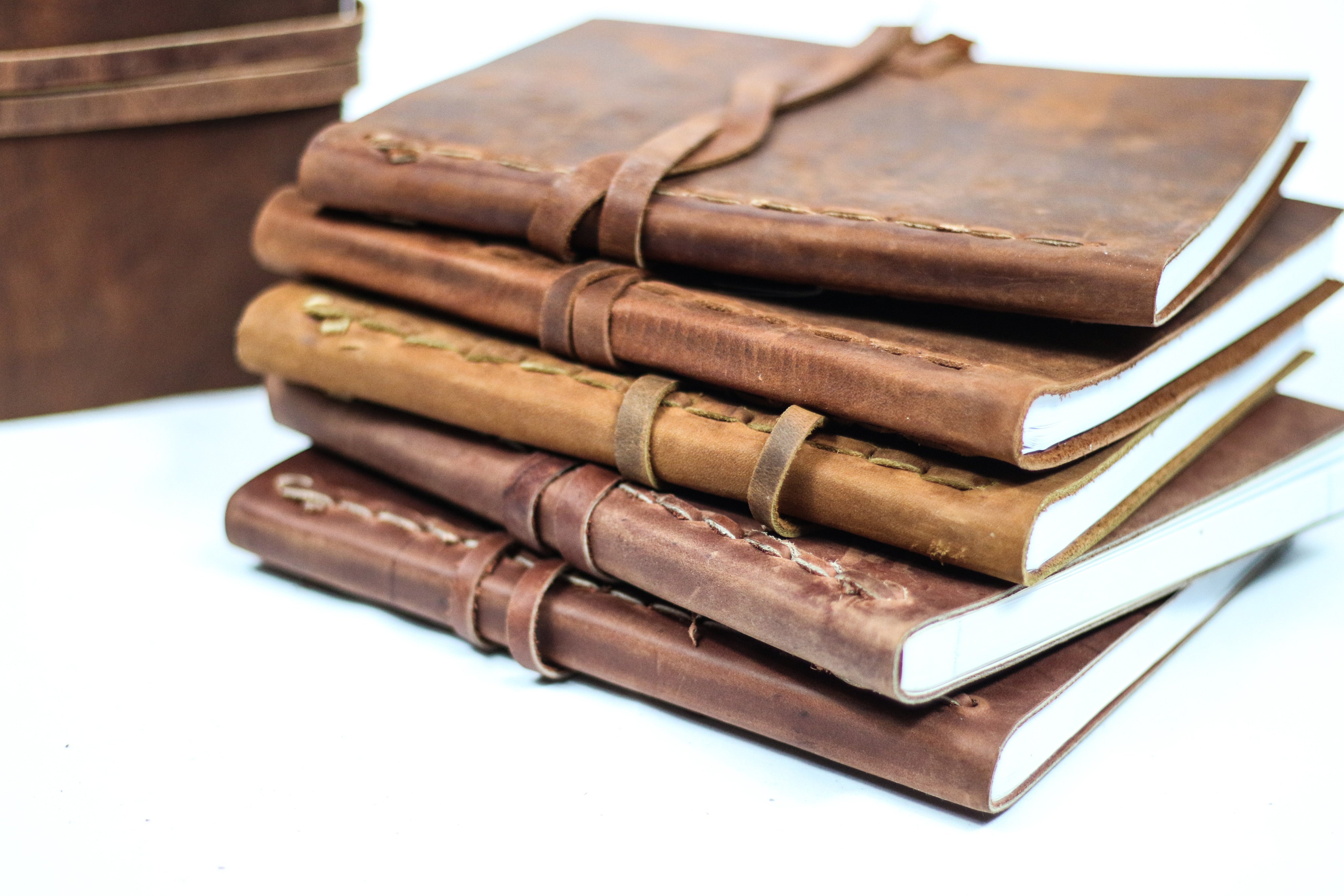 Rustic Full Sized Journal - Office Gifts that Give Back