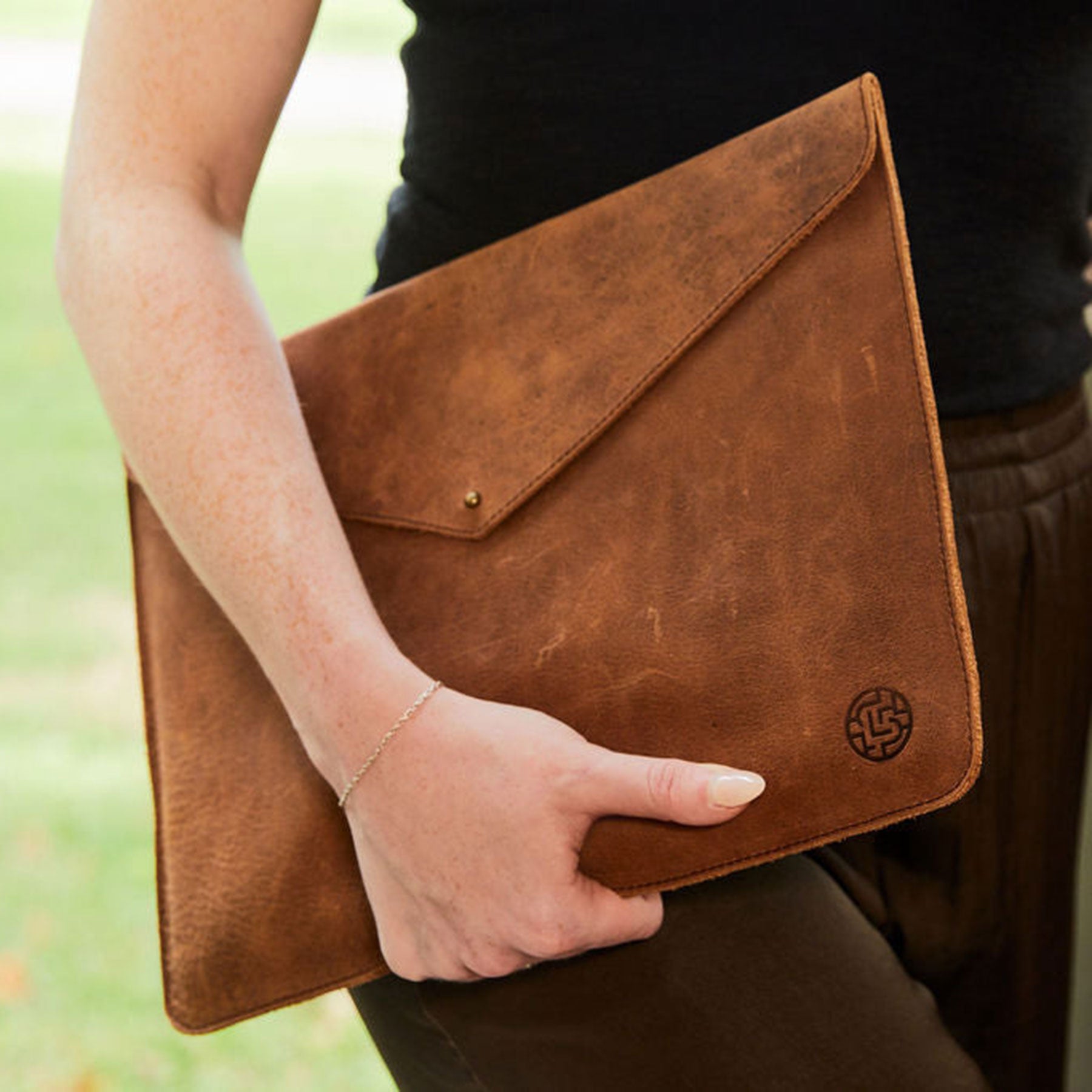 Leather Laptop case