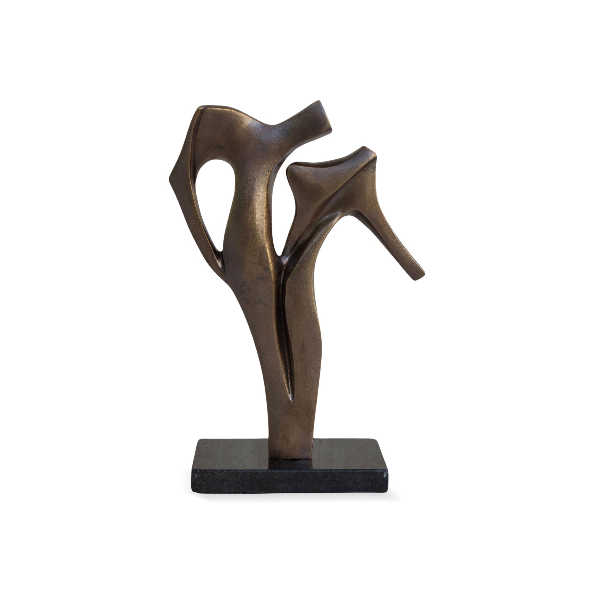 The Kiss II - a Limited Edition Romantic Bronze Sculpture from Brazil