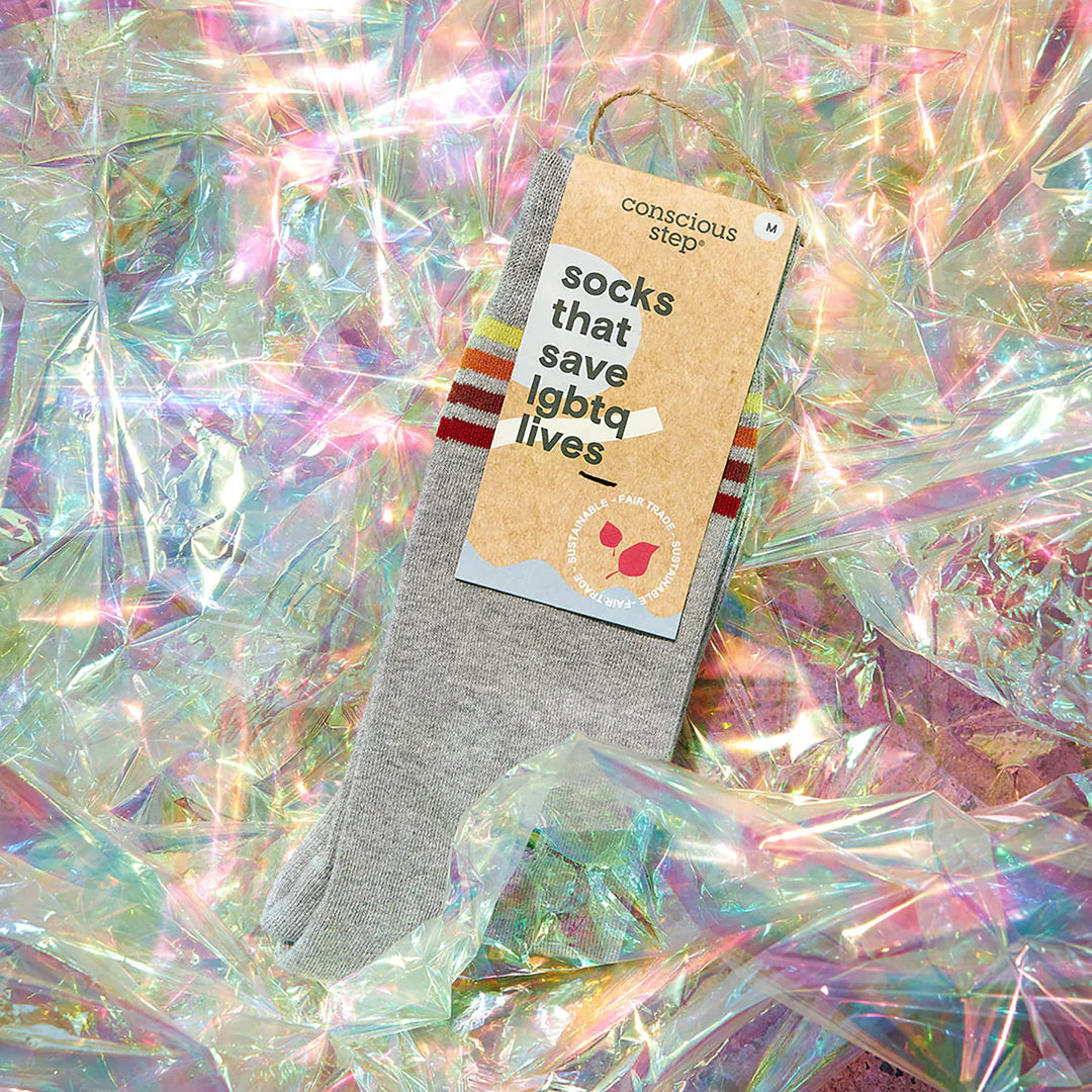 Socks that Save LGBTQ Lives (Select from 4 Designs)