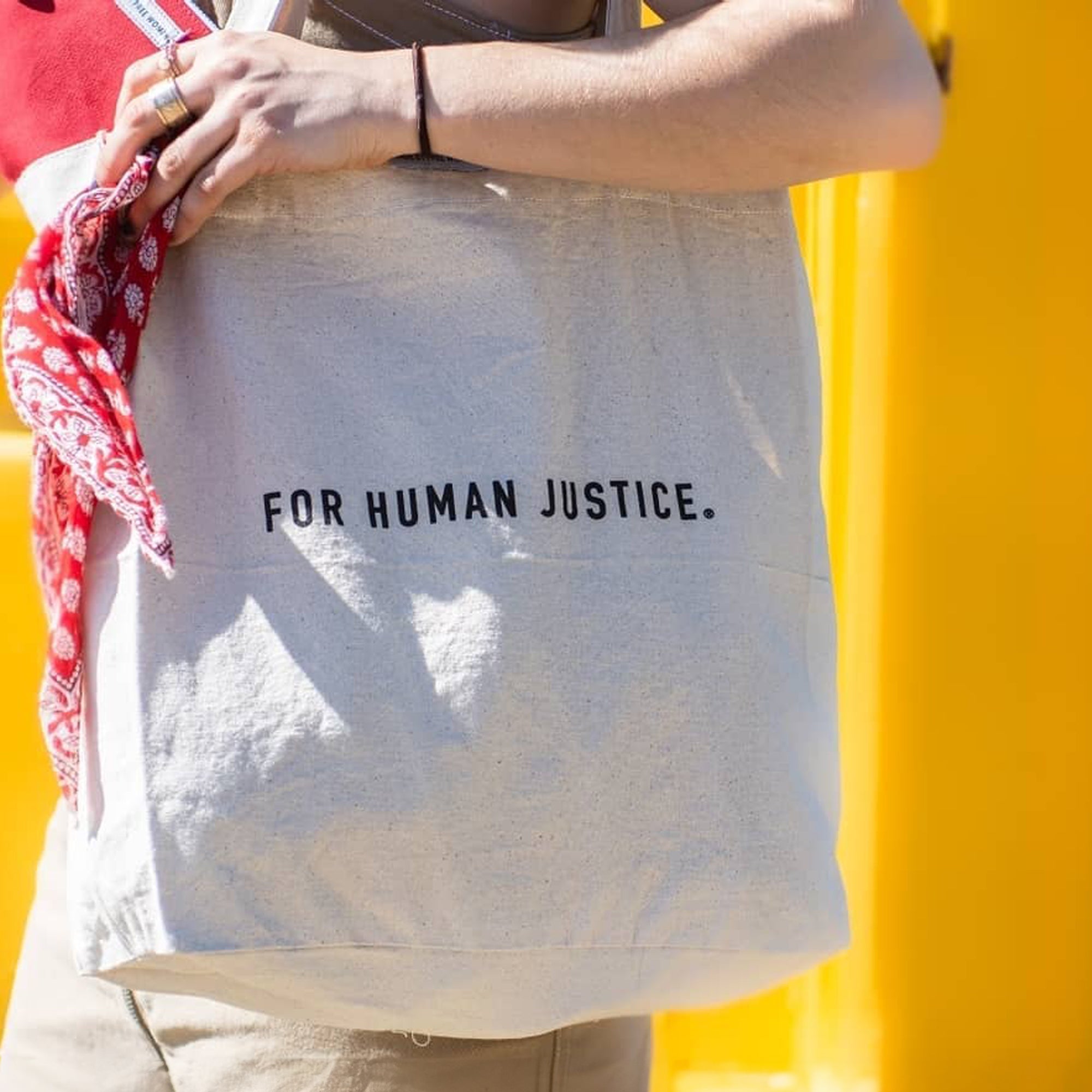 Market Tote for Human Justice