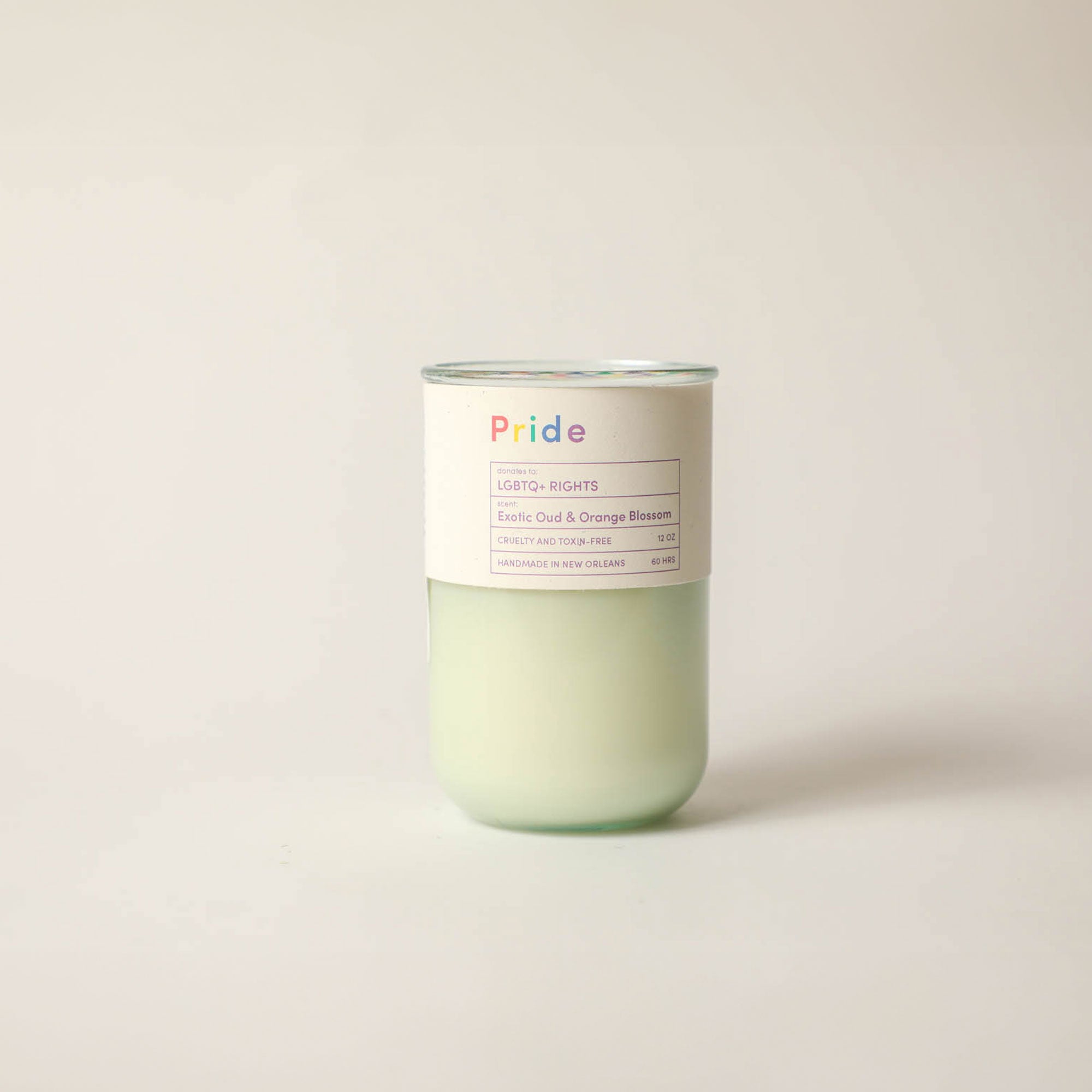 Pride Candle (Woodsy Citrus Scent)