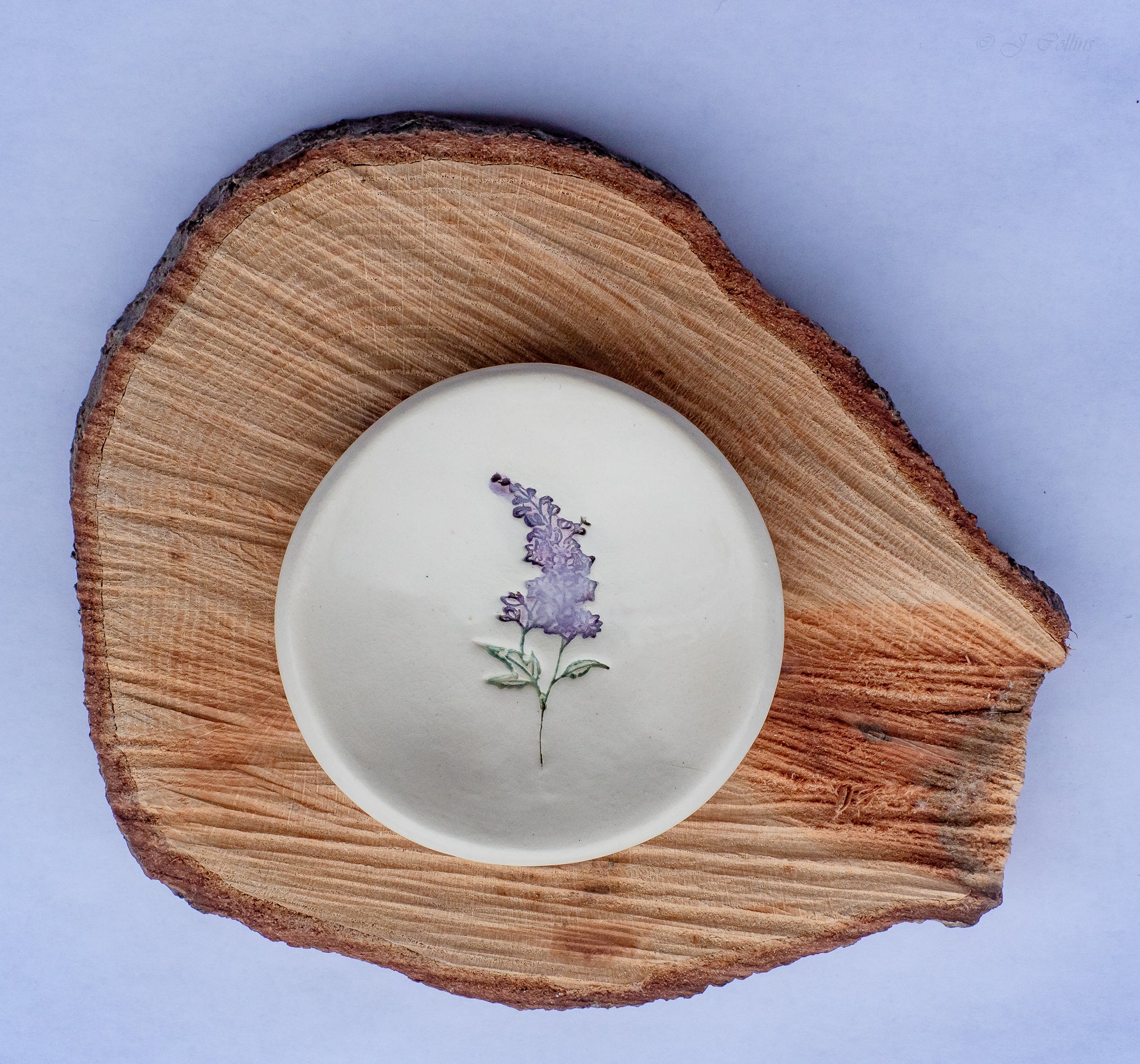 Birth Flower Ring Dish