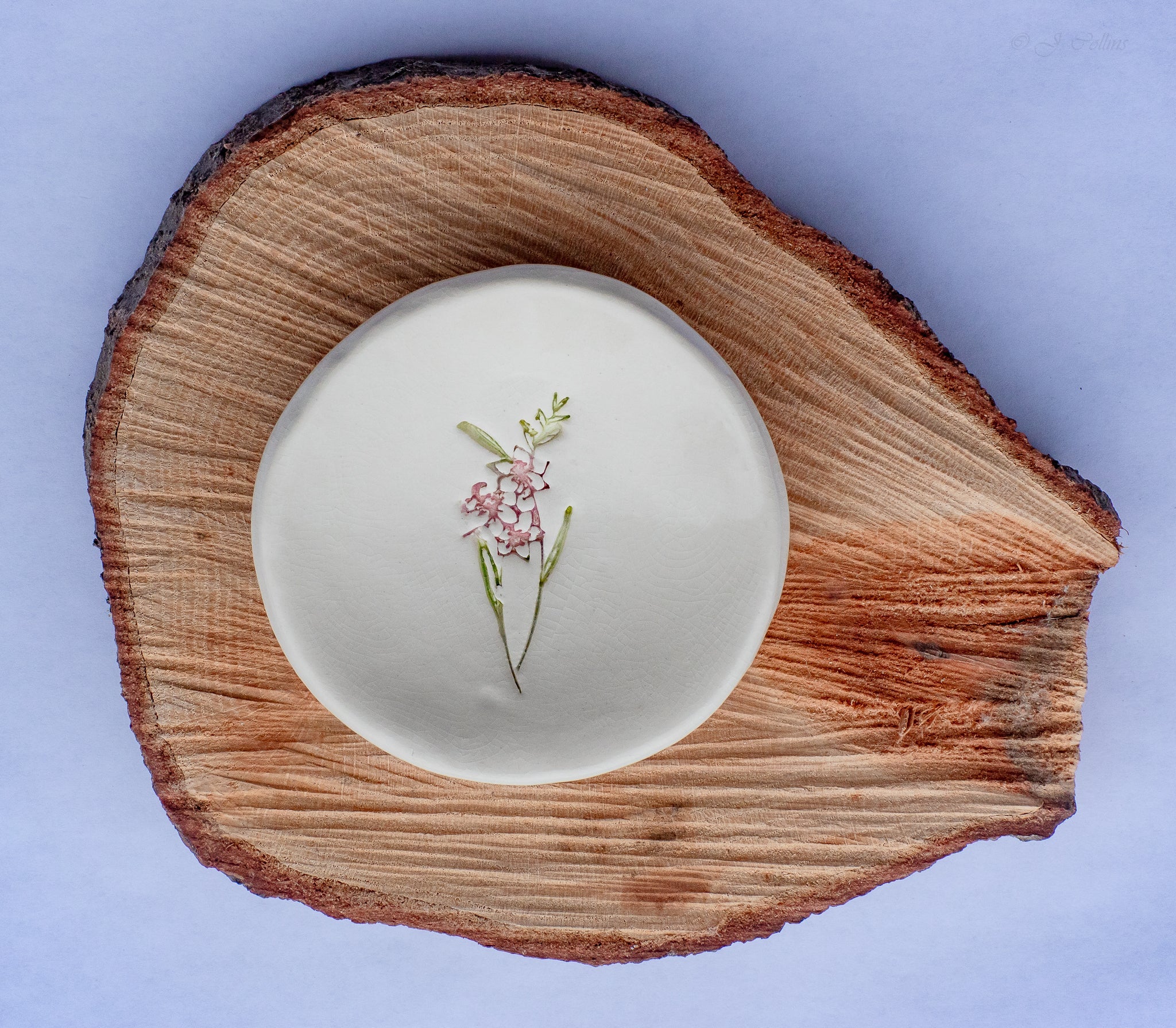 Birth Flower Ring Dish