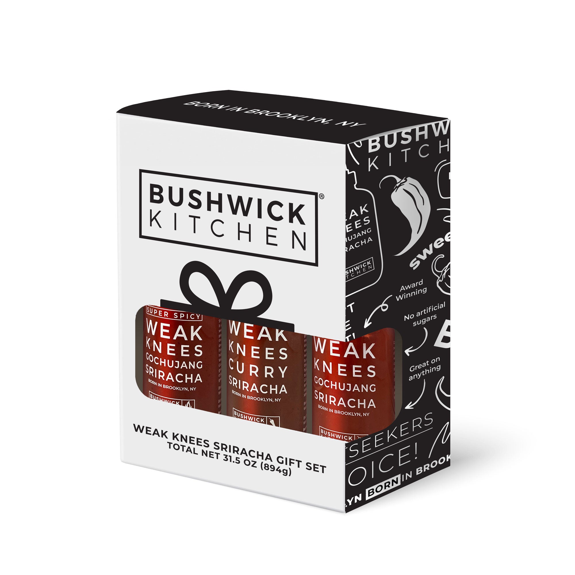 Weak Knees Sriracha Gift Set