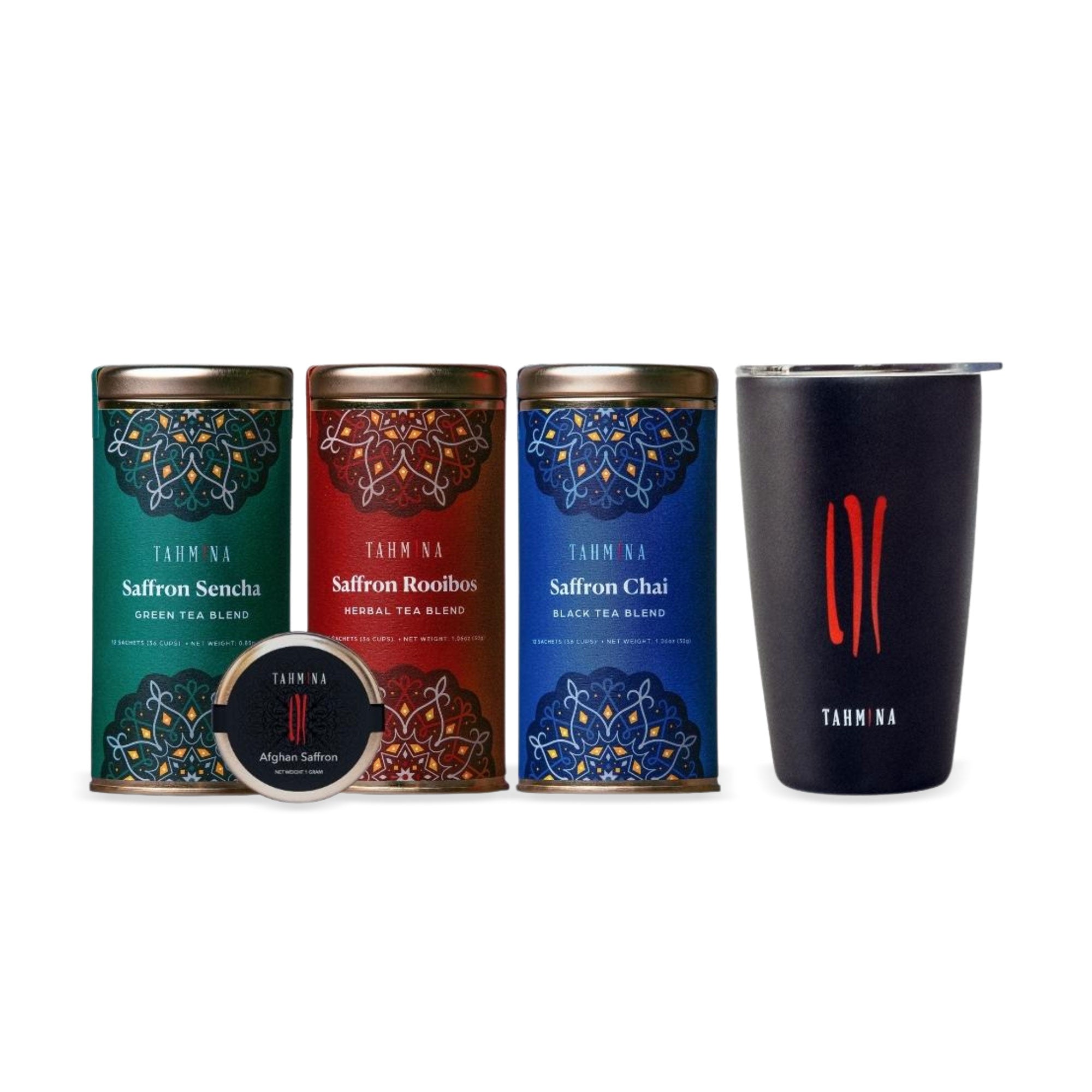 Tahmina Tea and Saffron Deluxe Collection - Ethical Gifts for Tea Lovers