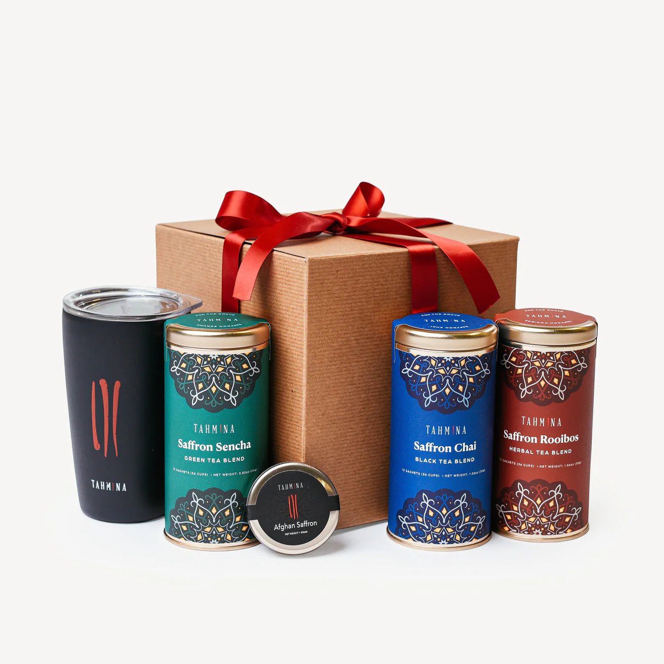 Tahmina Tea and Saffron Deluxe Collection - Ethical Gifts for Tea Lovers