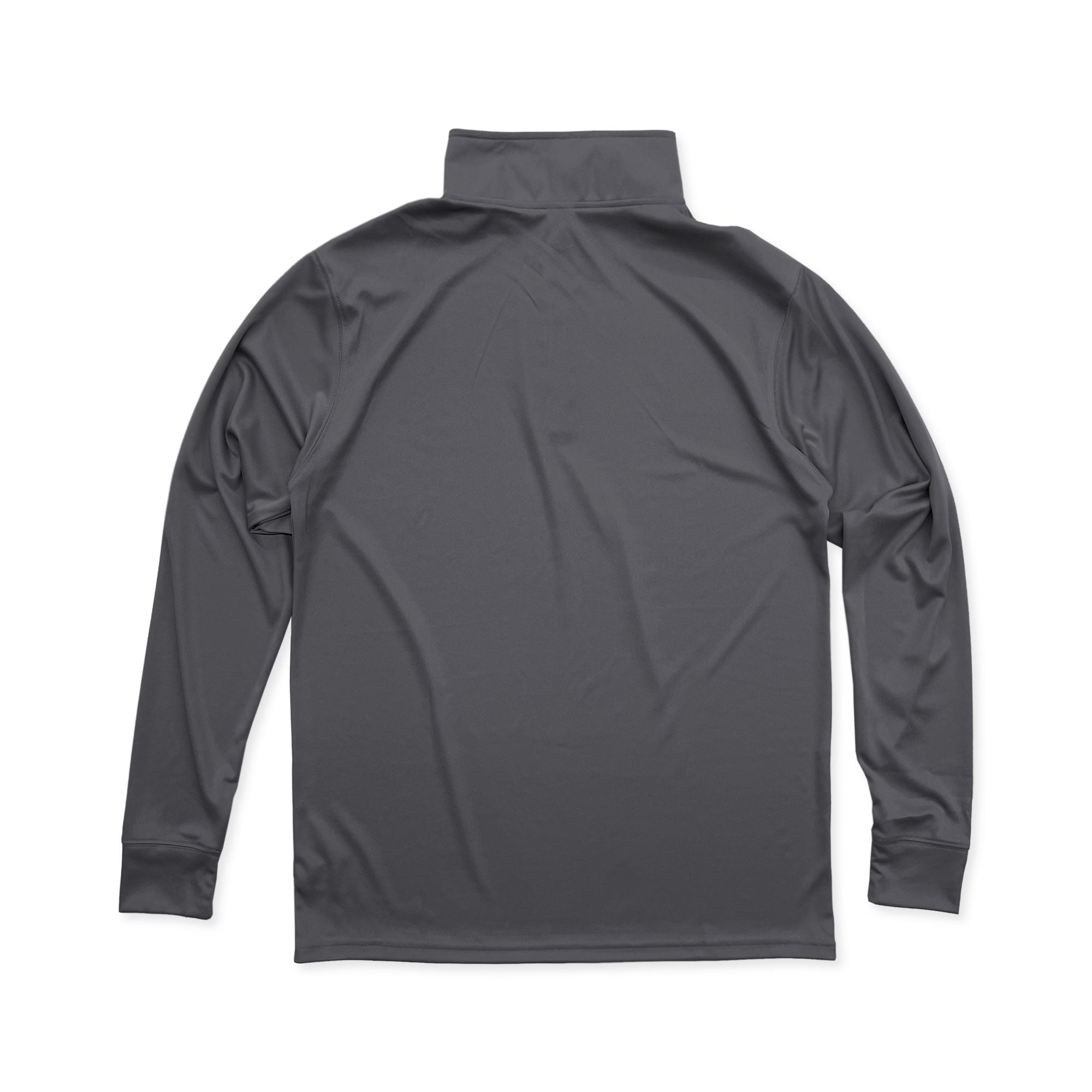 Polyester Grey Jacket with Zipper - performance-driven and stylish activewear in grey