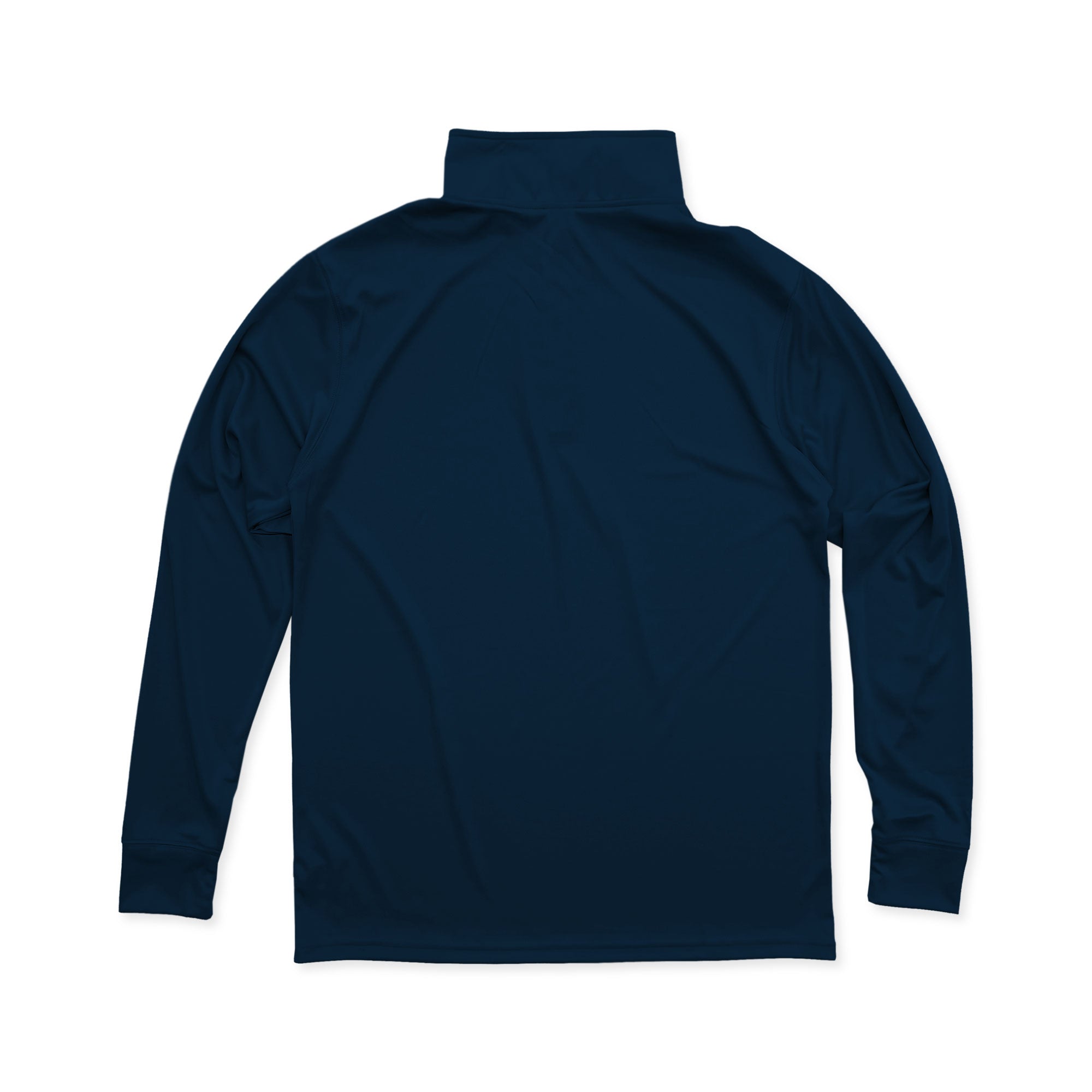 Polyester Navy Blue Jacket with Zipper - performance-driven and stylish activewear in navy blue