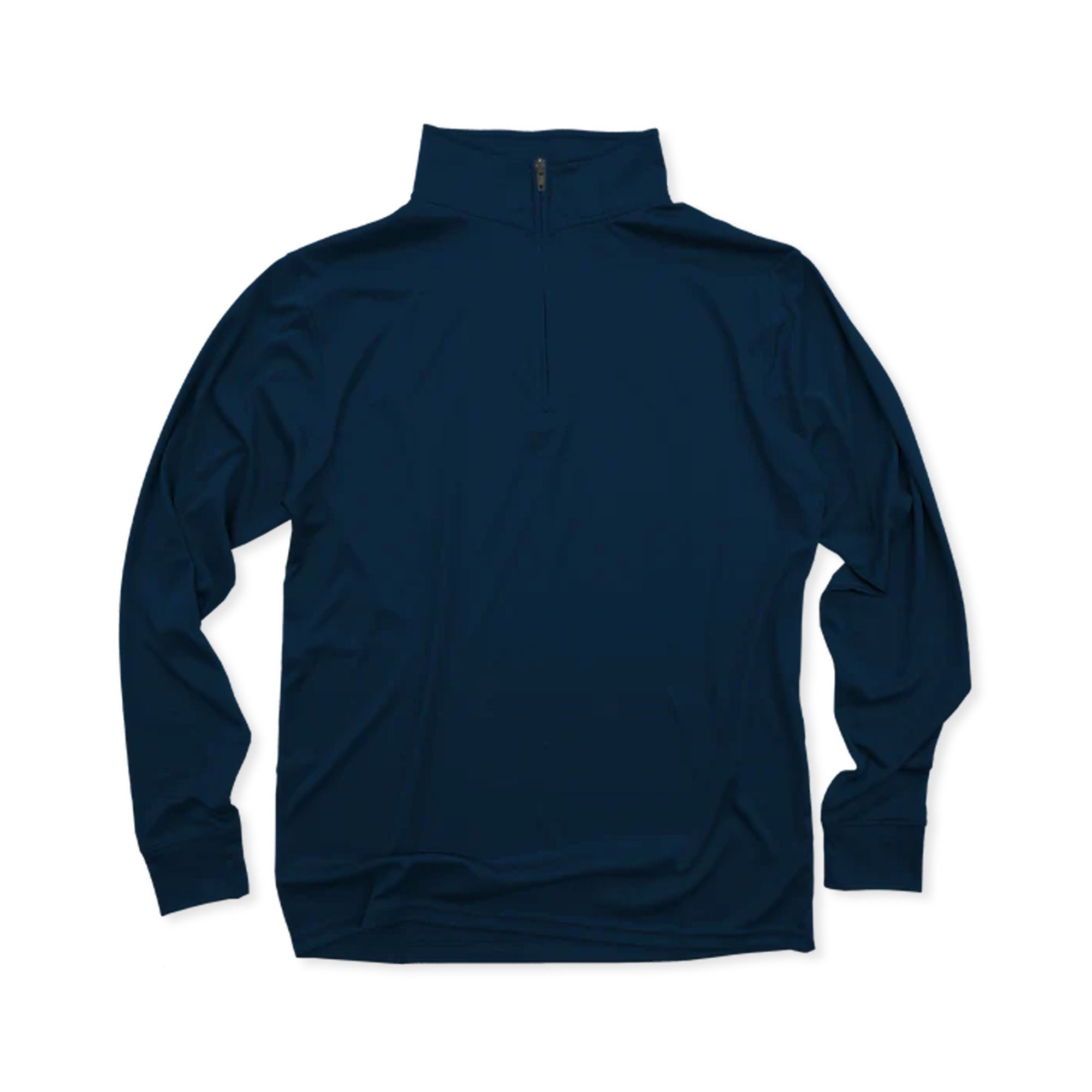 Polyester Navy Blue Jacket with Zipper - performance-driven and stylish activewear in navy blue