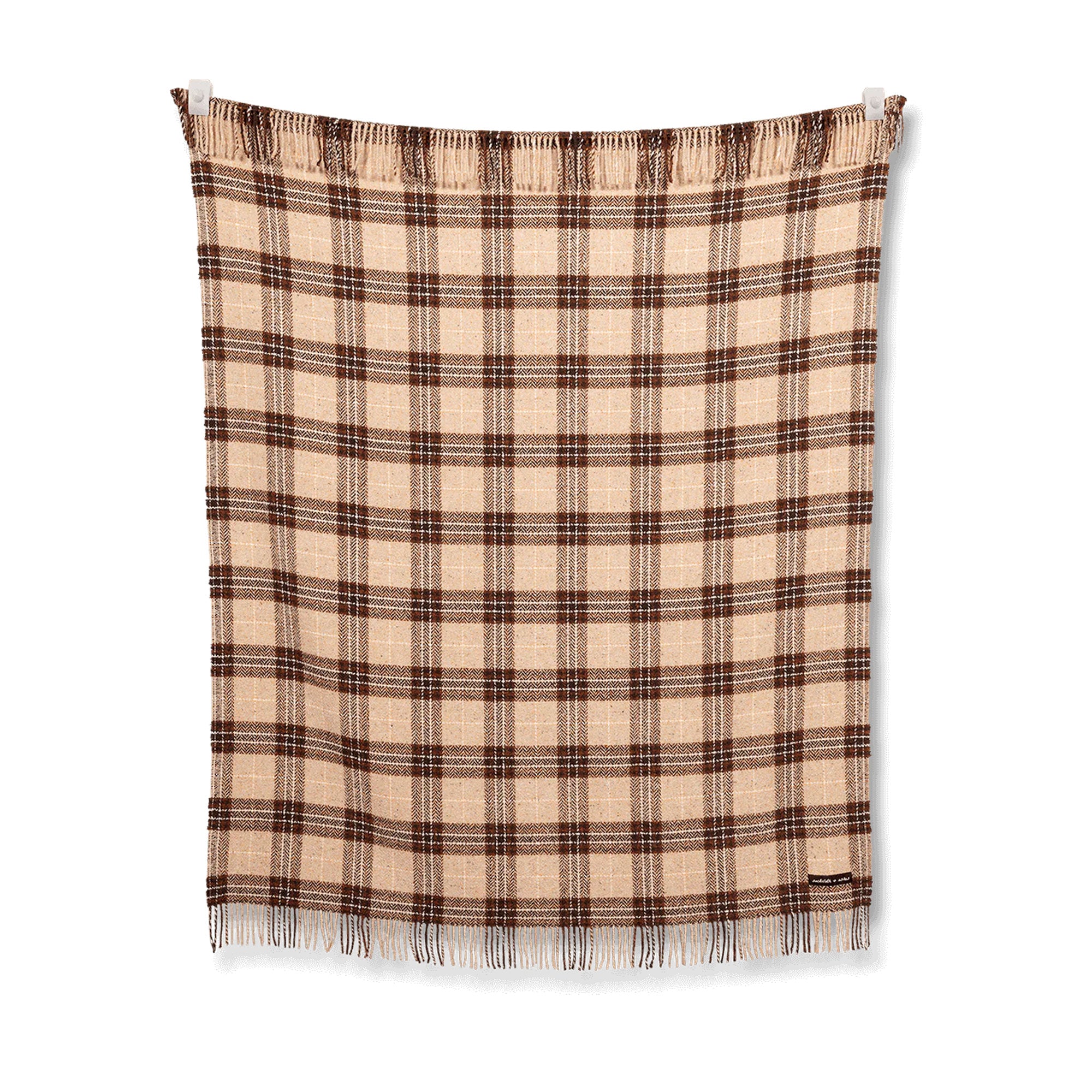 Saddle | Vintage Plaid Blanket - Nostalgic Camping & Picnic Blanket