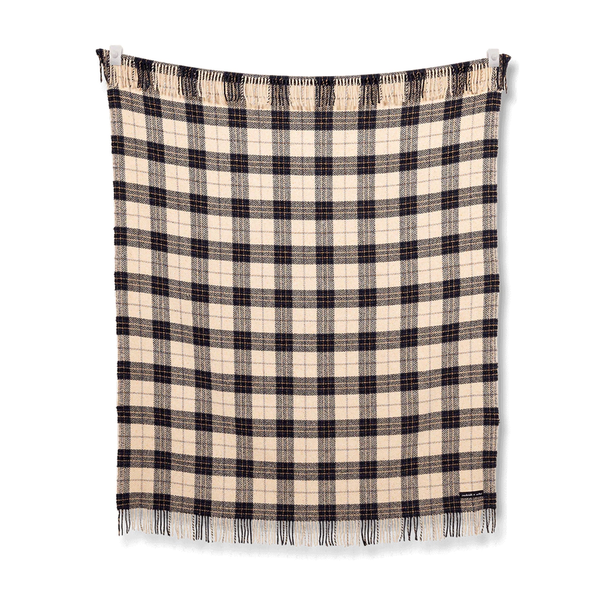 Vintage plaid blanket sale