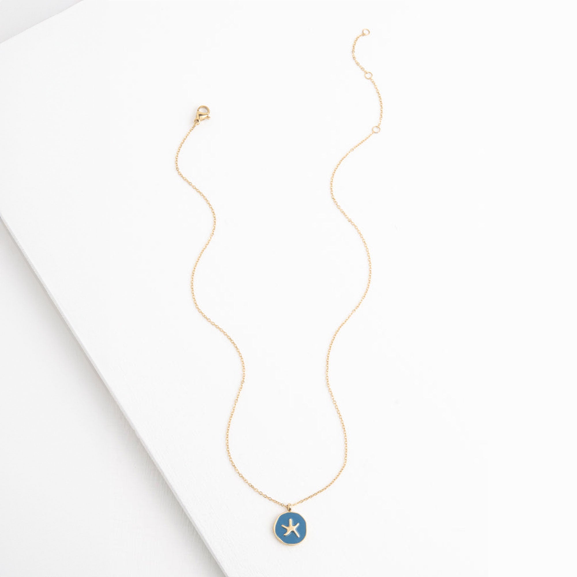 Wear Blue Starfish Necklace - Ethical Jewelry with an Impact