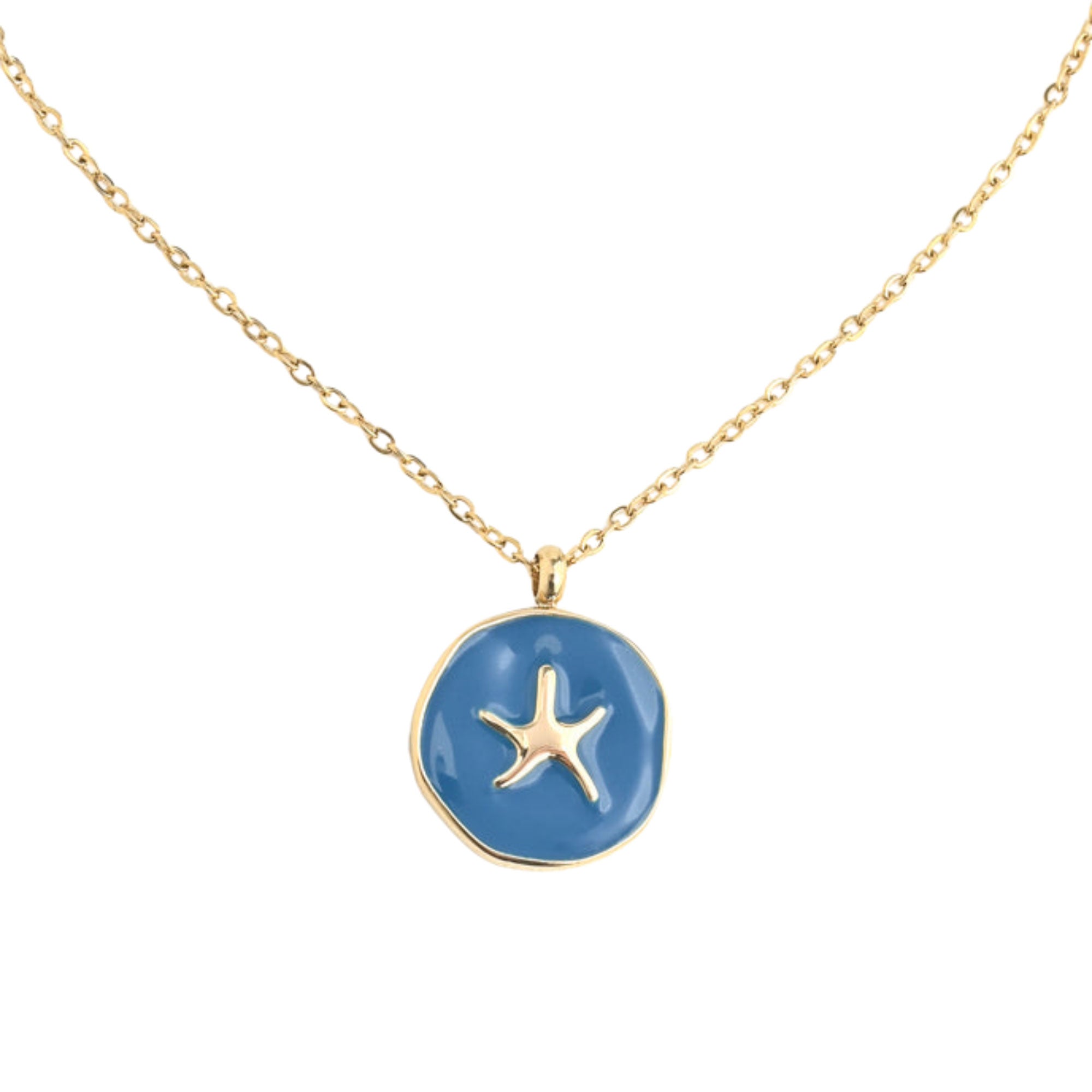 Wear Blue Starfish Necklace - Ethical Jewelry with an Impact