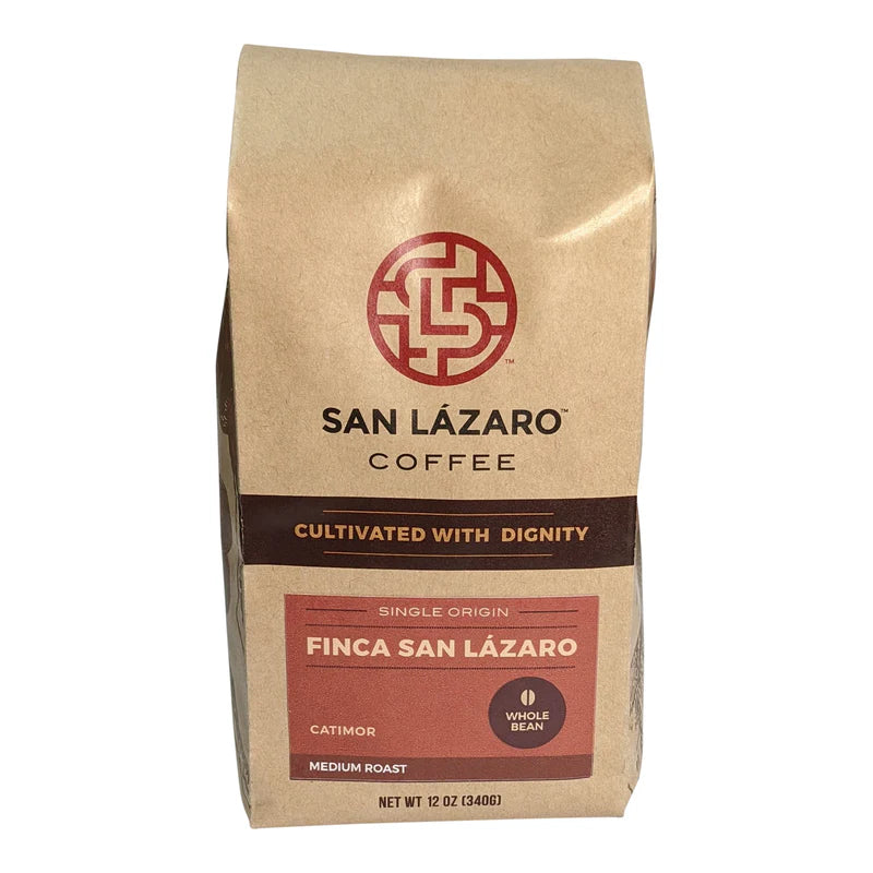 San Lazaro Coffee - Pack of Whole Bean Catimor Medium Roast