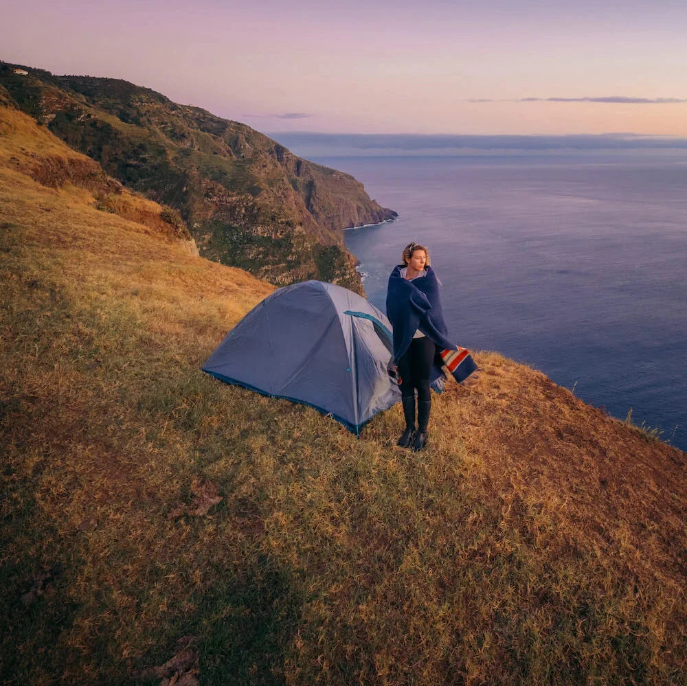 Camp Peak Blanket | Nostalgic, Cozy, Comfortable Blanket for Camping