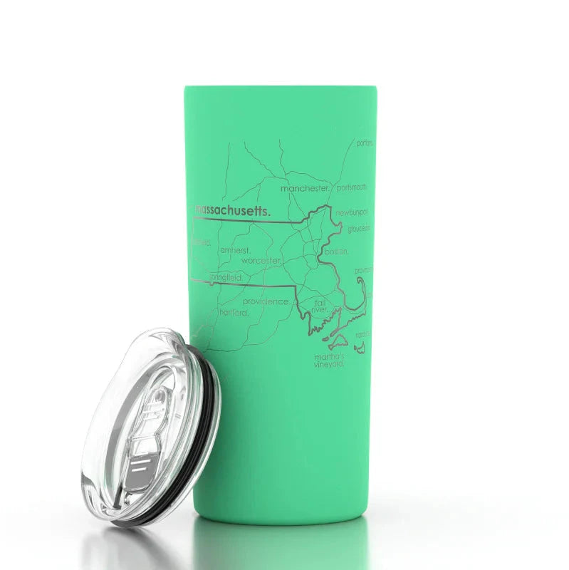 Home Town Map 16 oz Insulated Coffee Tumbler