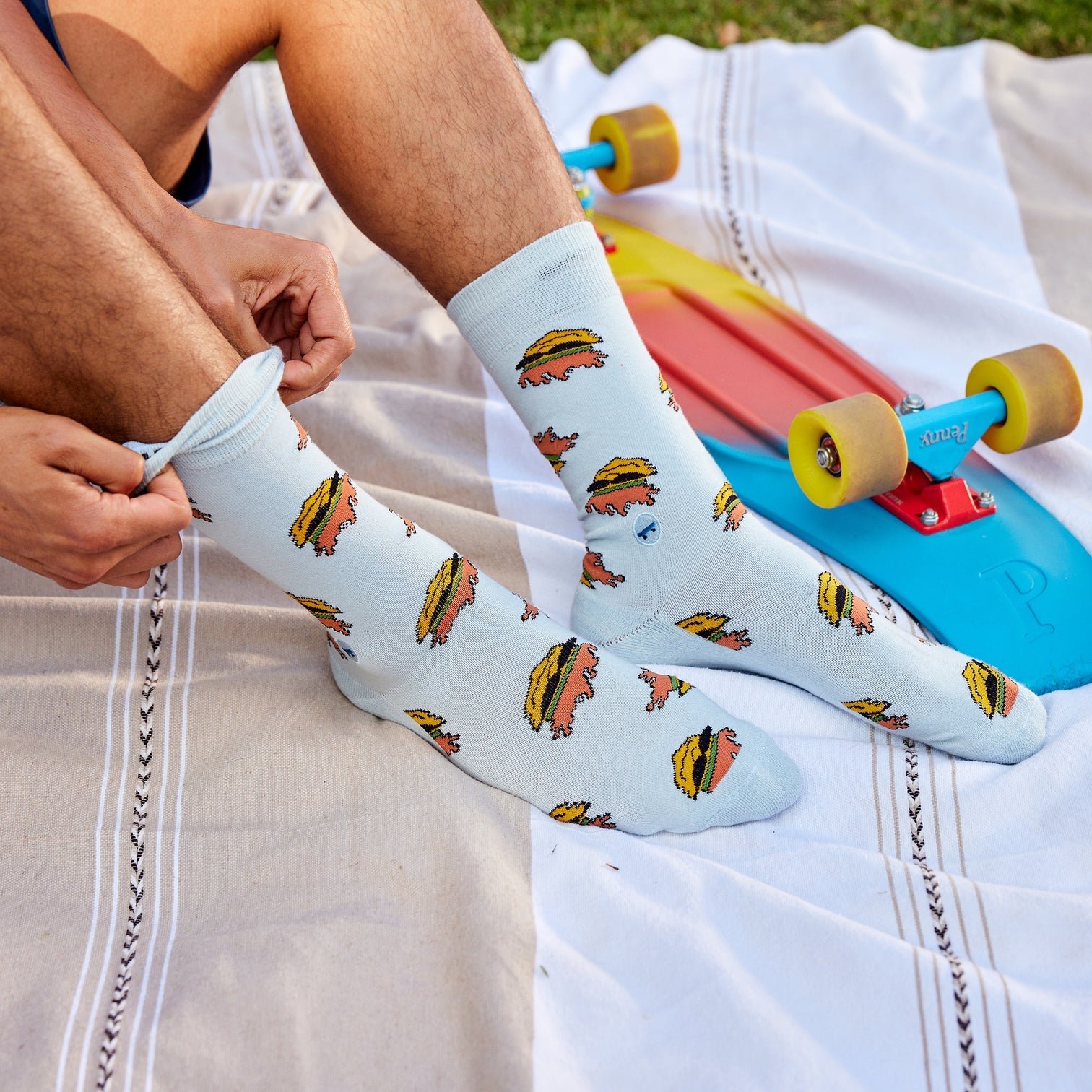 Rocket Power Socks that Give Books