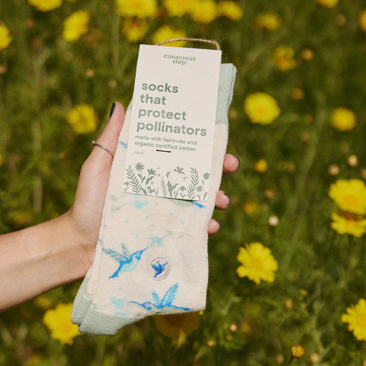 Socks that Protect Pollinators (Select from 5 Species)