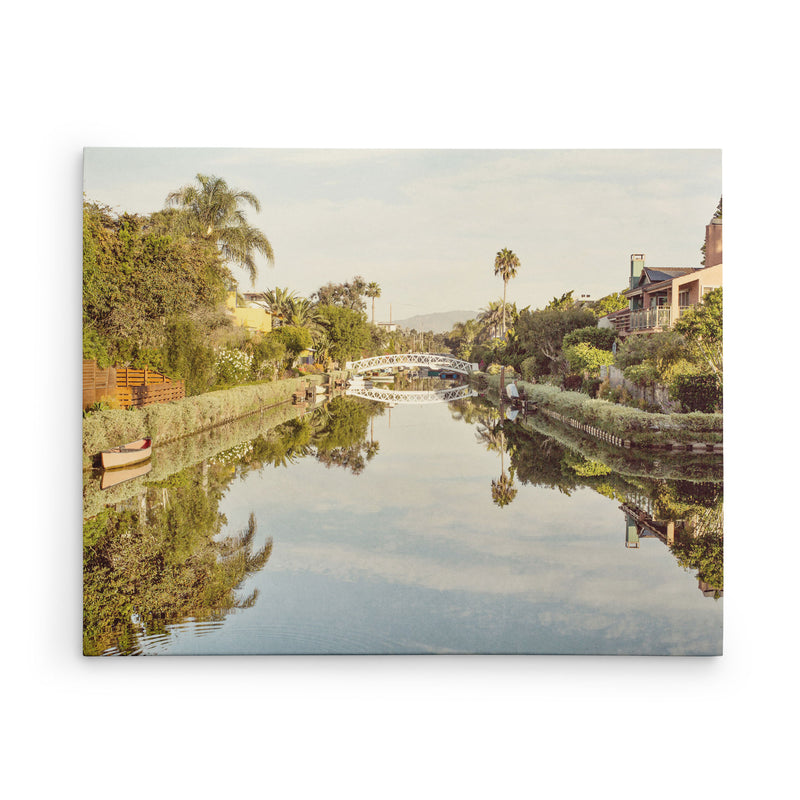 Canvas wall art titled 'Venice Canals'