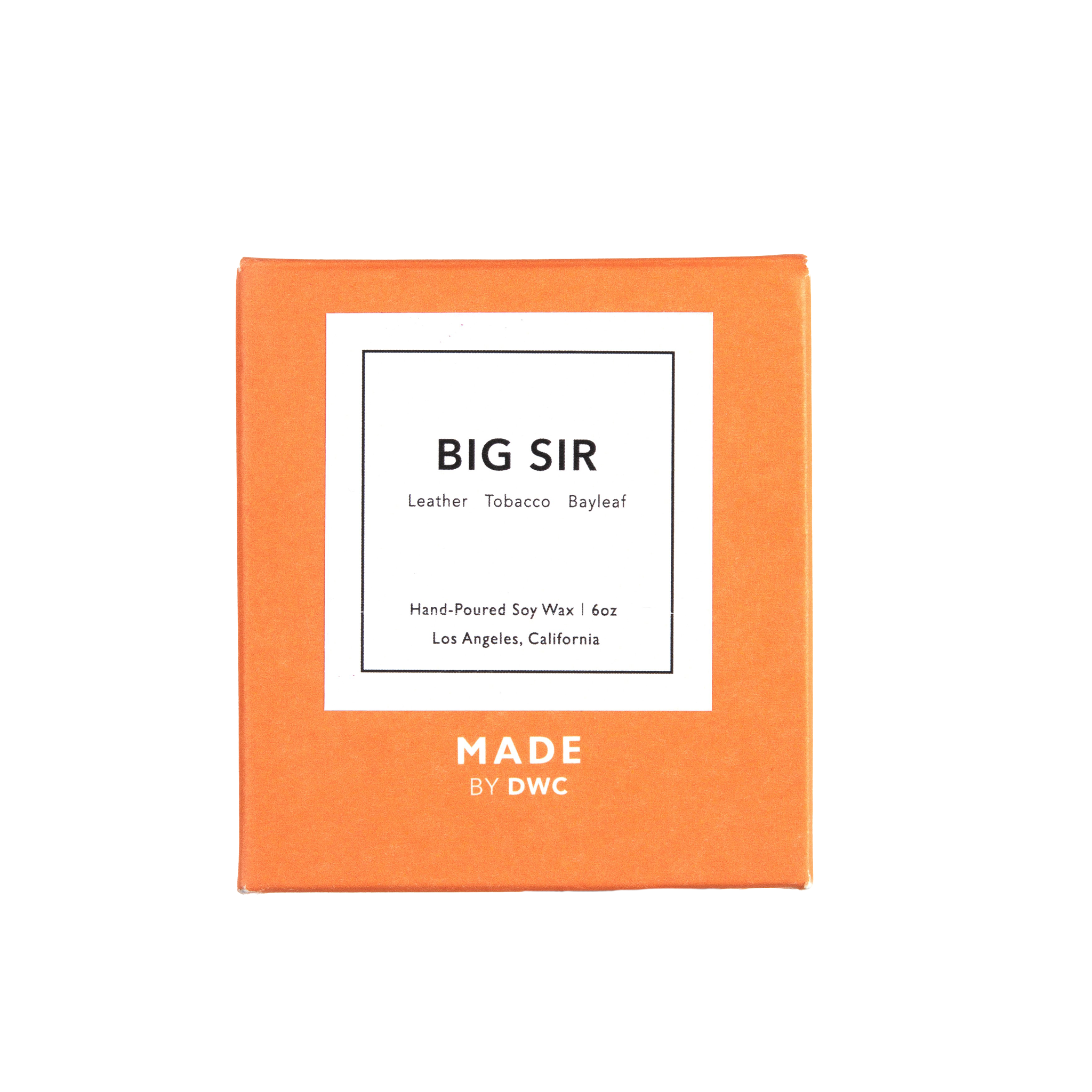 Big Sir 6 Oz. Candle