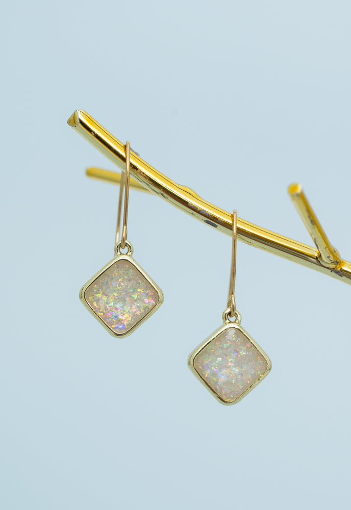 Clare Opal Earrings