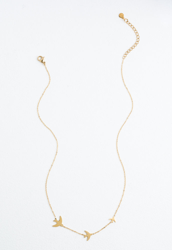 Sparrow Gold Necklace