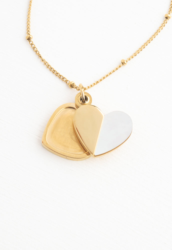 Give Hope Locket - an elegant necklace that empowers women