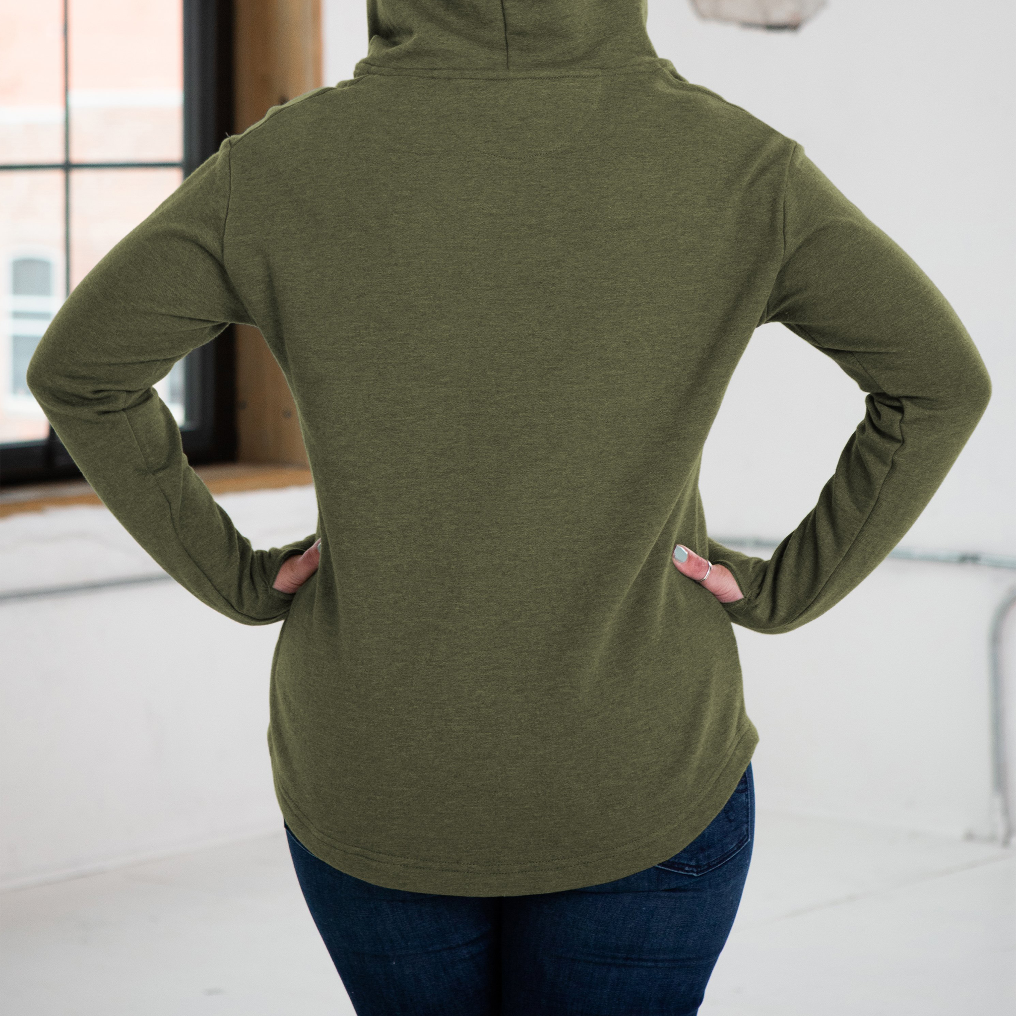 Ladies Fleece Weekender Hoodie