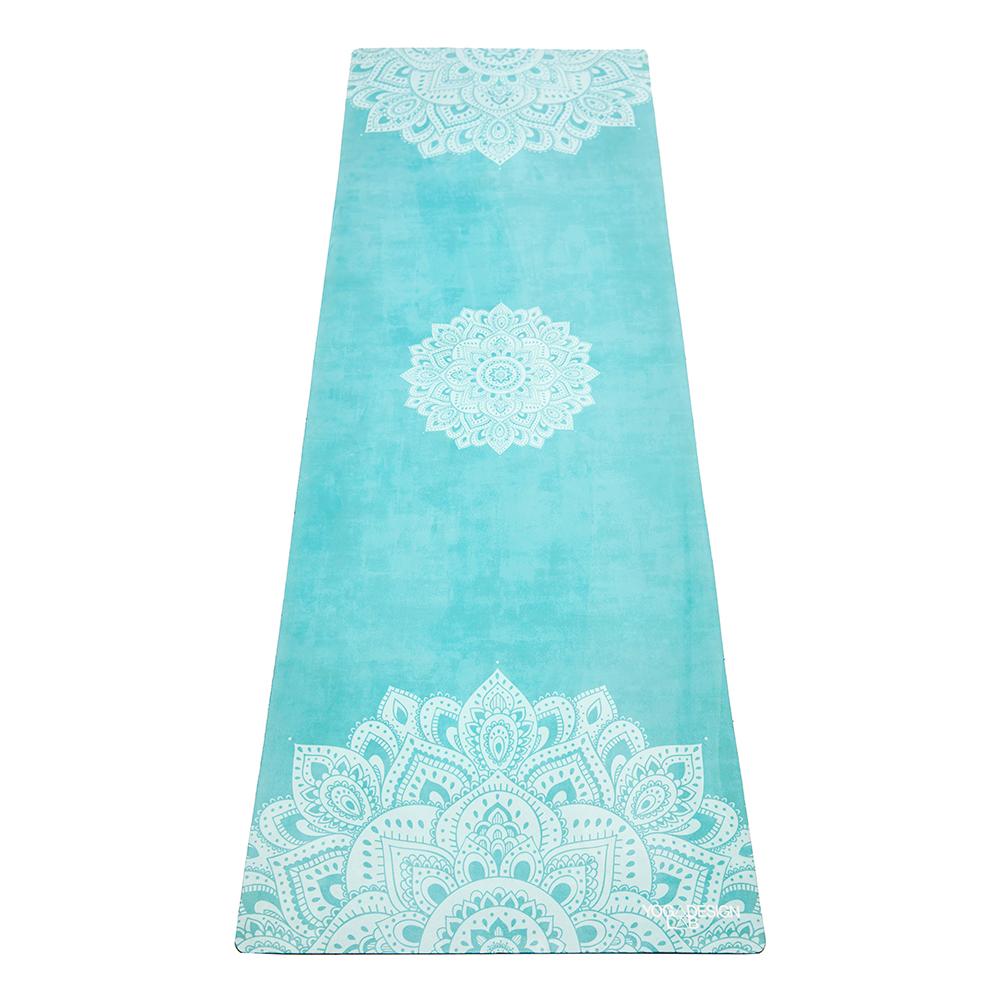 Turquoise Mandala Yoga Mat