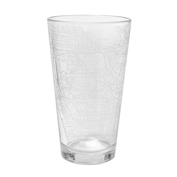 Personalized Hometown Map Glass Set, Bar