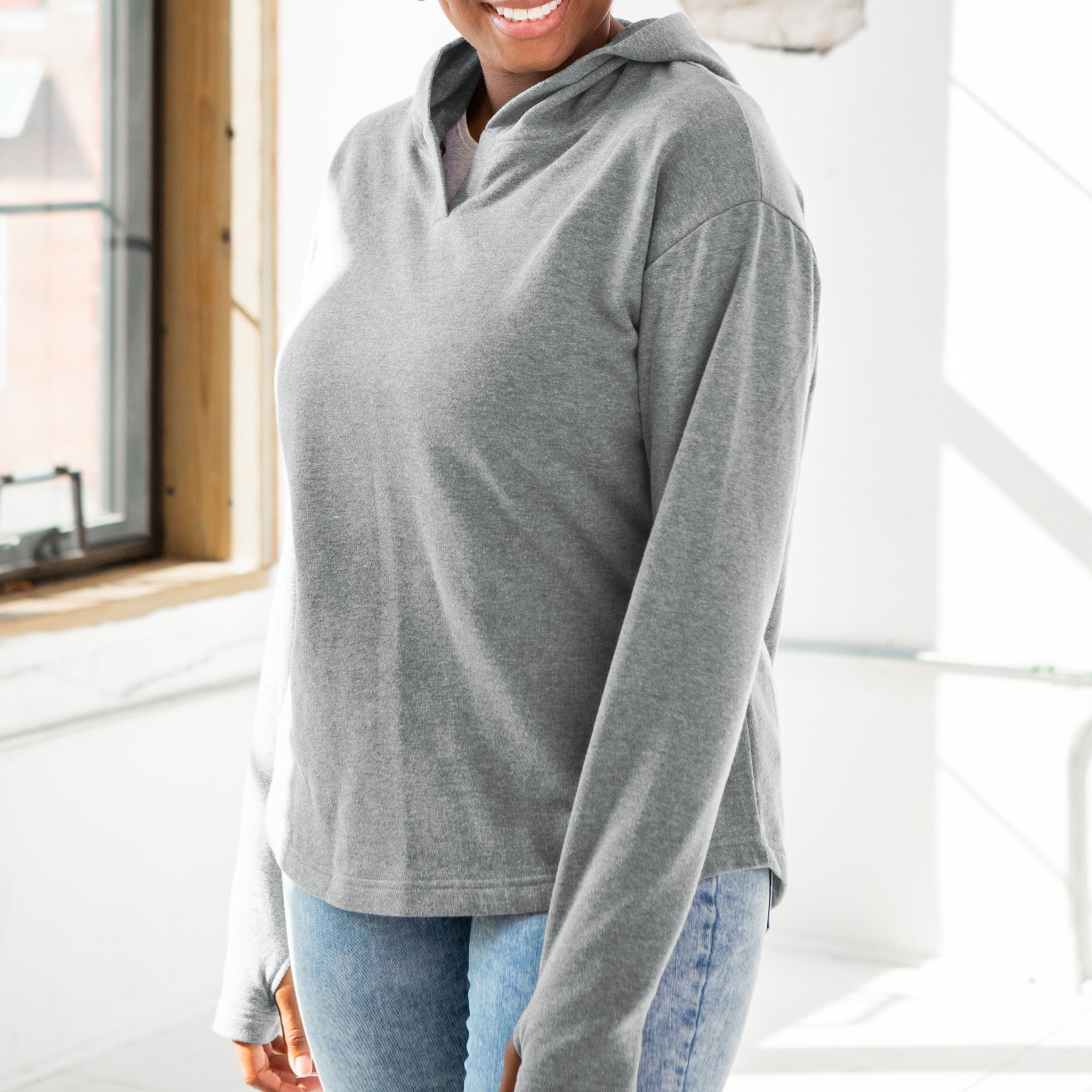 Ladies Fleece Weekender Hoodie